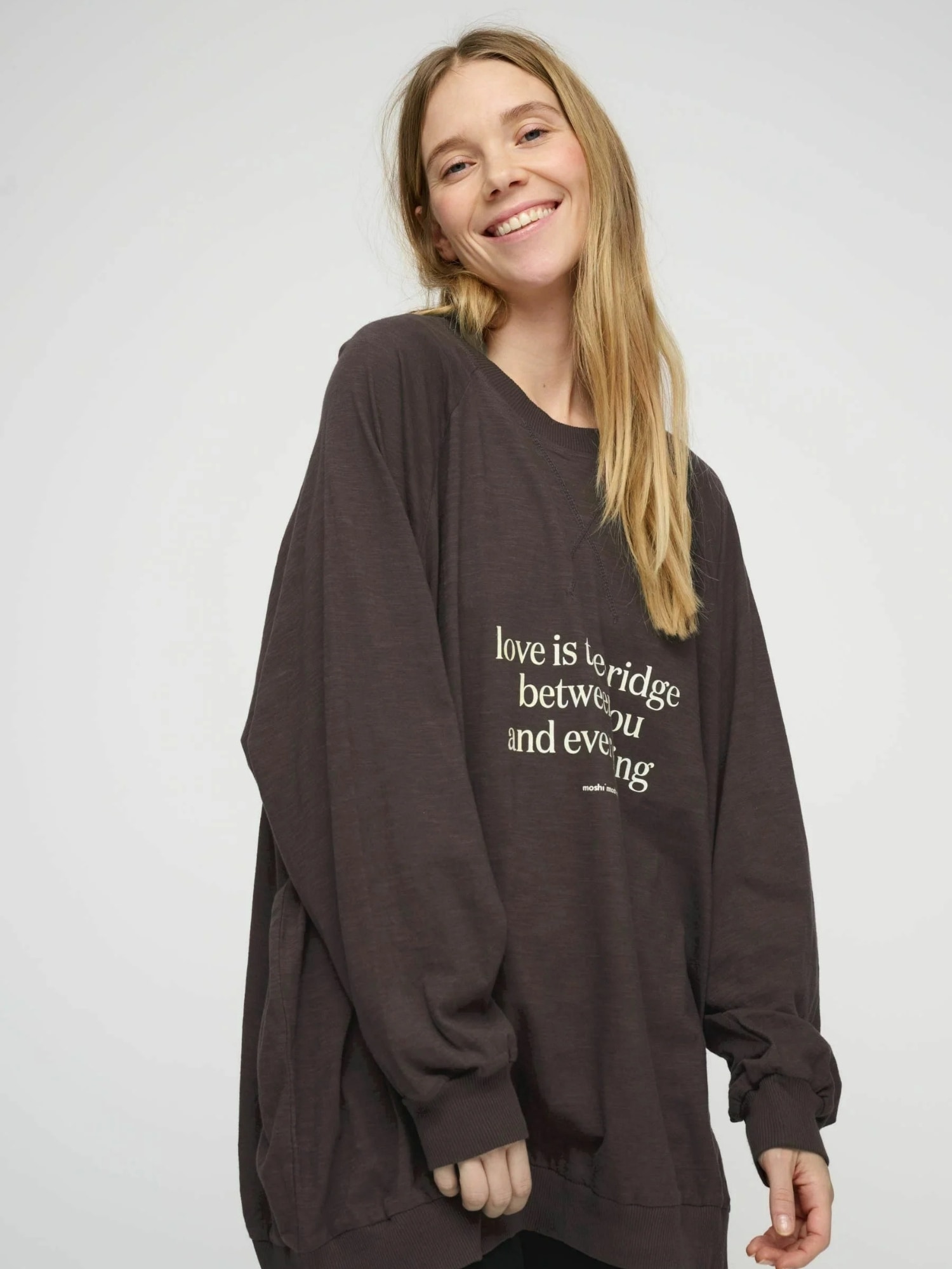 moshi moshi mind Rundhalspullover "moshi moshi mind Pullover November" günstig online kaufen