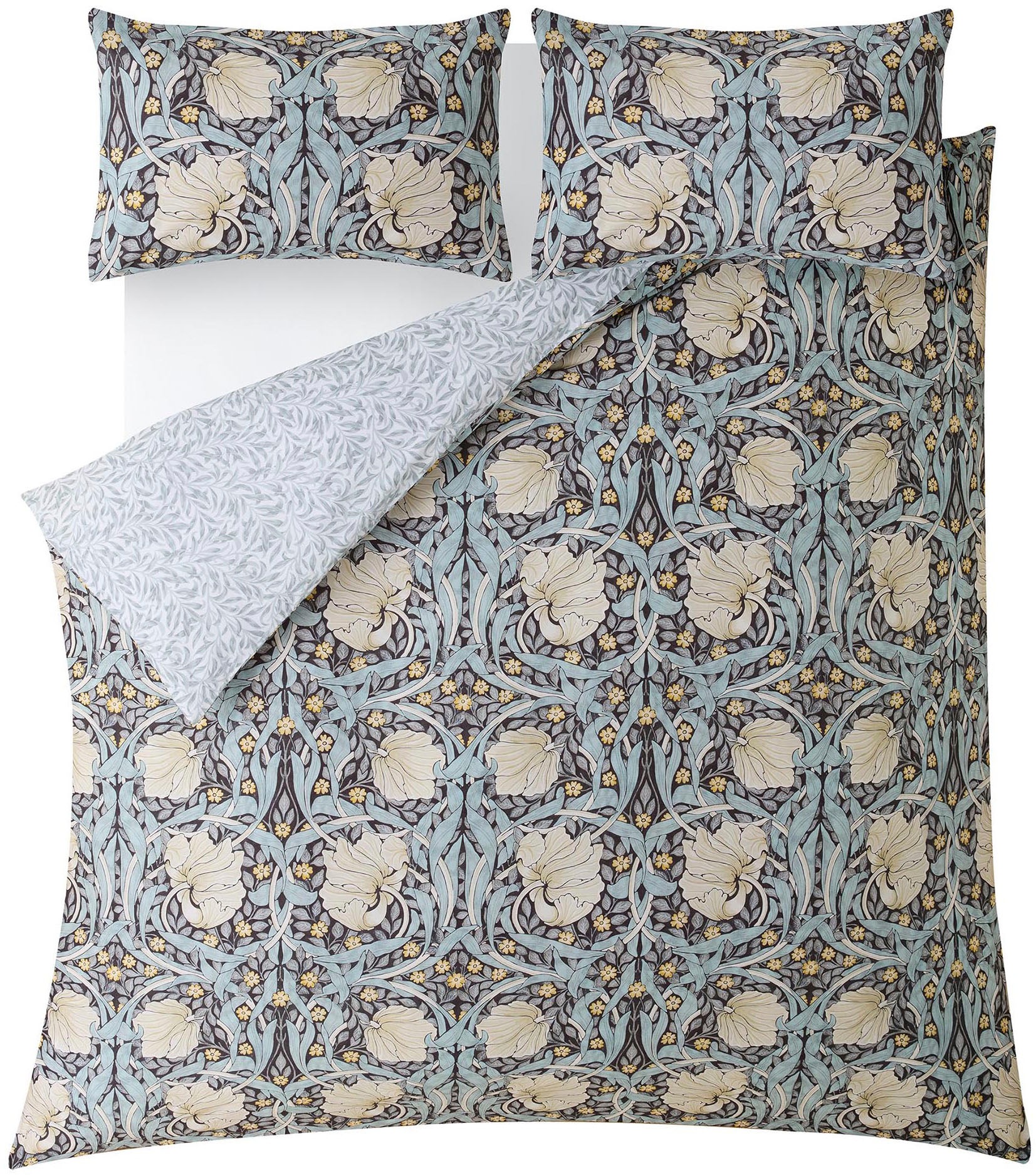 WILLIAM MORRIS AT HOME Wendebettwäsche "Pimpernell, aus Baumwoll Satin," 3 günstig online kaufen