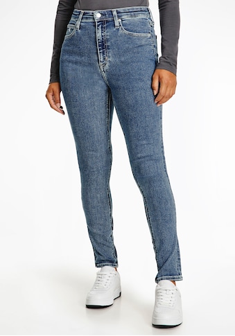 Calvin Klein Jeans Skinny-fit-Jeans »HIGH RISE SKINNY«, mit CK Monogramm... kaufen
