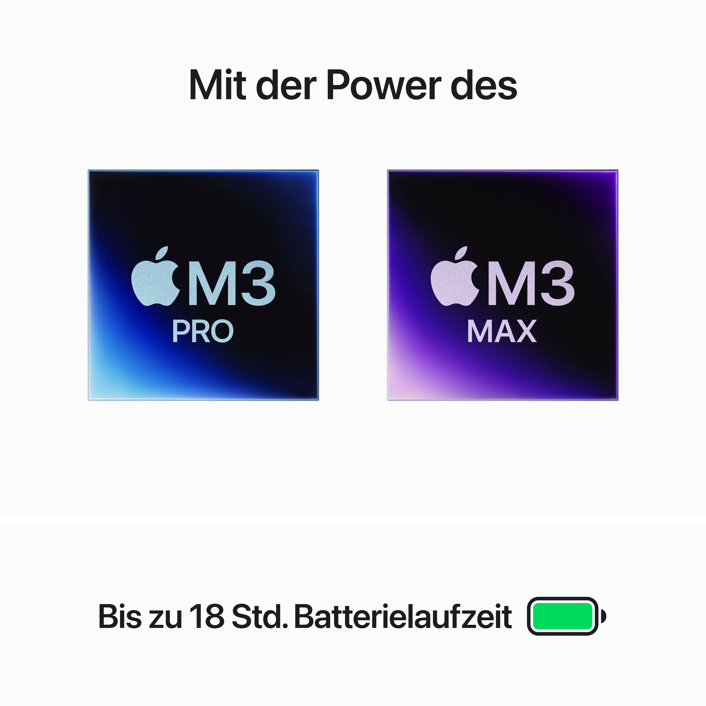 Apple Notebook »MacBook Pro 14" M3 Pro«, 35,97 cm, / 14,2 Zoll, Apple, M3 Pro, 18-Core GPU, 1000 GB SSD