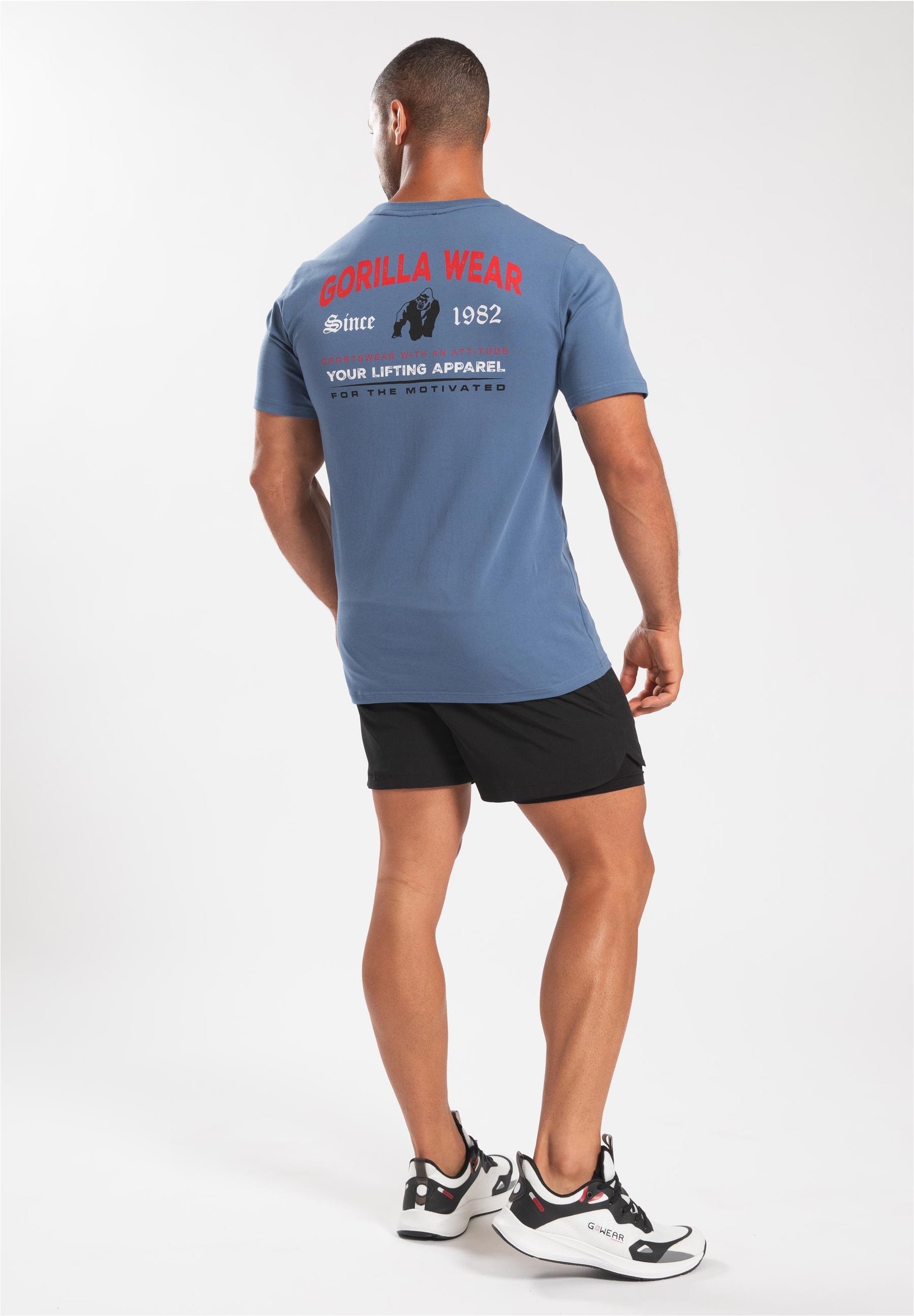 Gorilla Wear Funktionsshirt »Warren«, mit großem Backprint