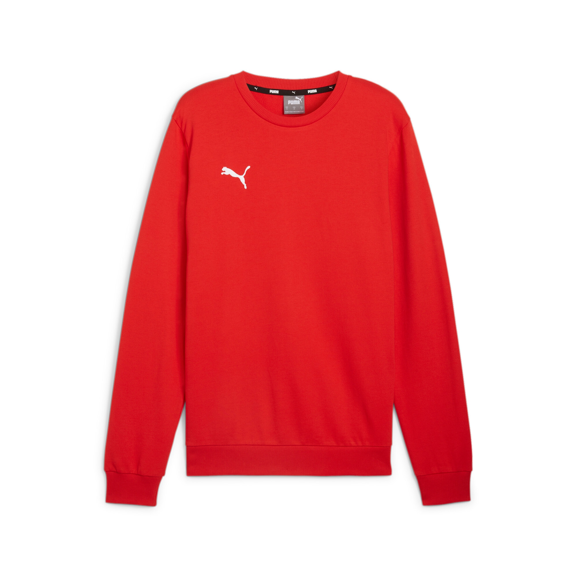 PUMA Sweatshirt "TEAMGOAL CASUALS CREW NECK SWEAT", mit Rundhalsausschnitt, ohne Kapuze, mit langen Ärmeln, Regular Fit