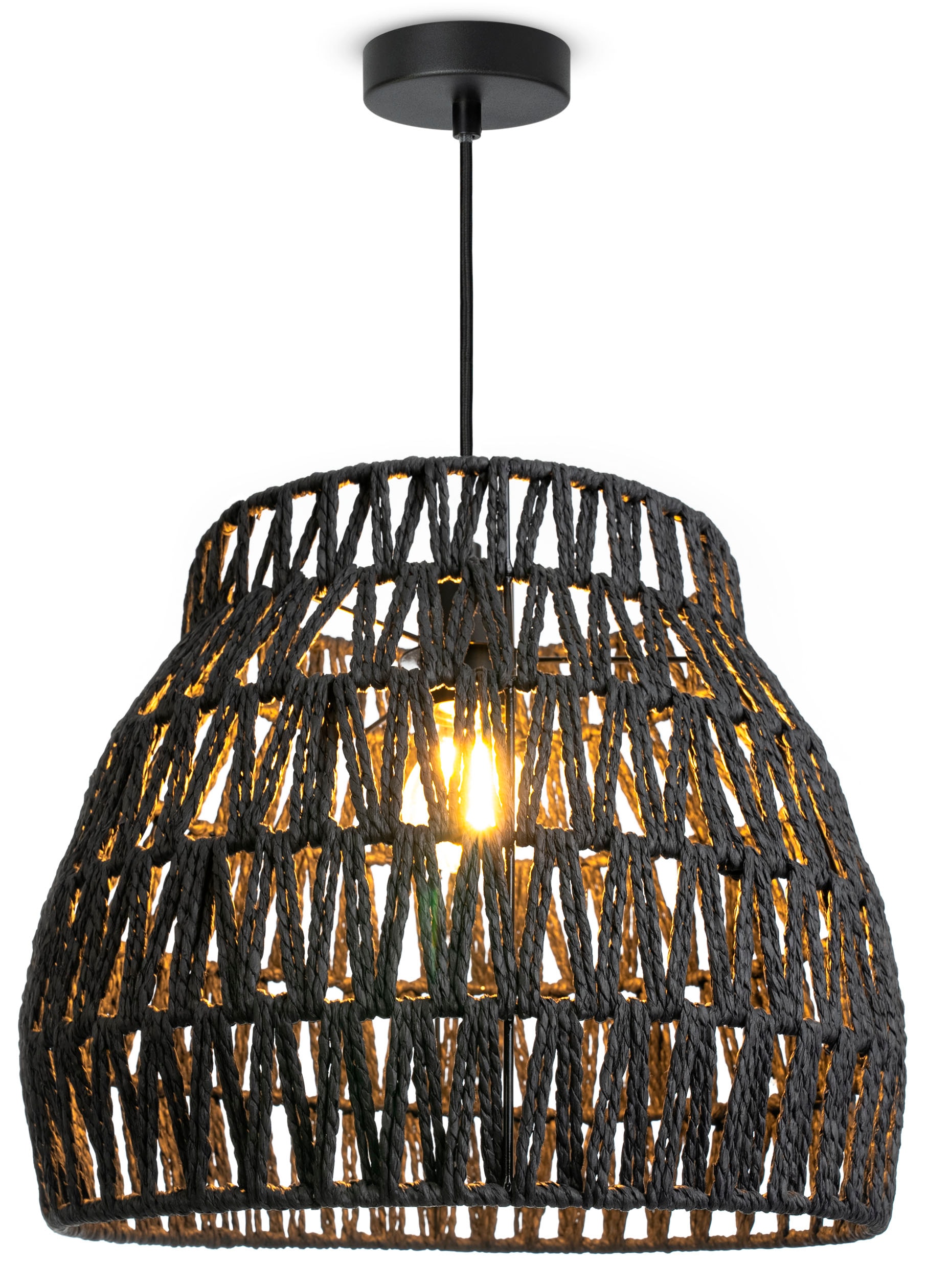 Paco Home Pendelleuchte »HUGO PD1« E27