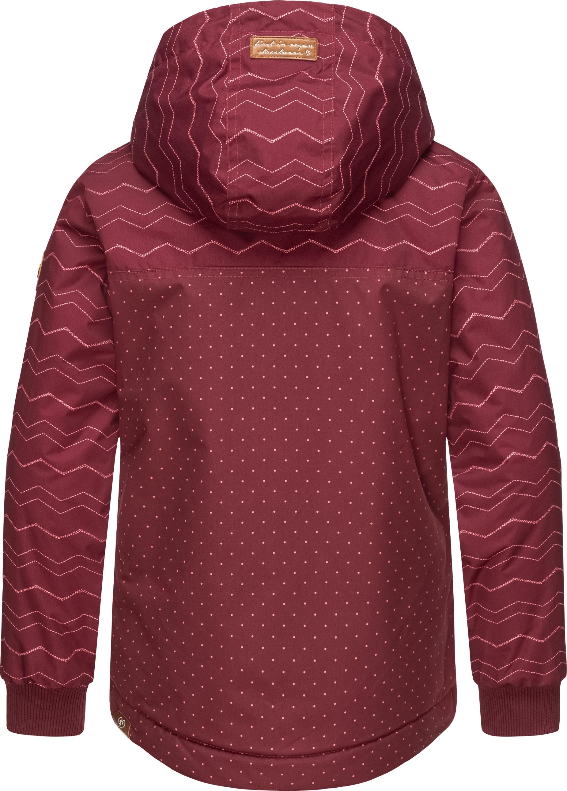 Ragwear Winterjacke »Kristla Chevron«, mit Kapuze, Wasser- und winddichte Outdoorjacke mit Kapuze