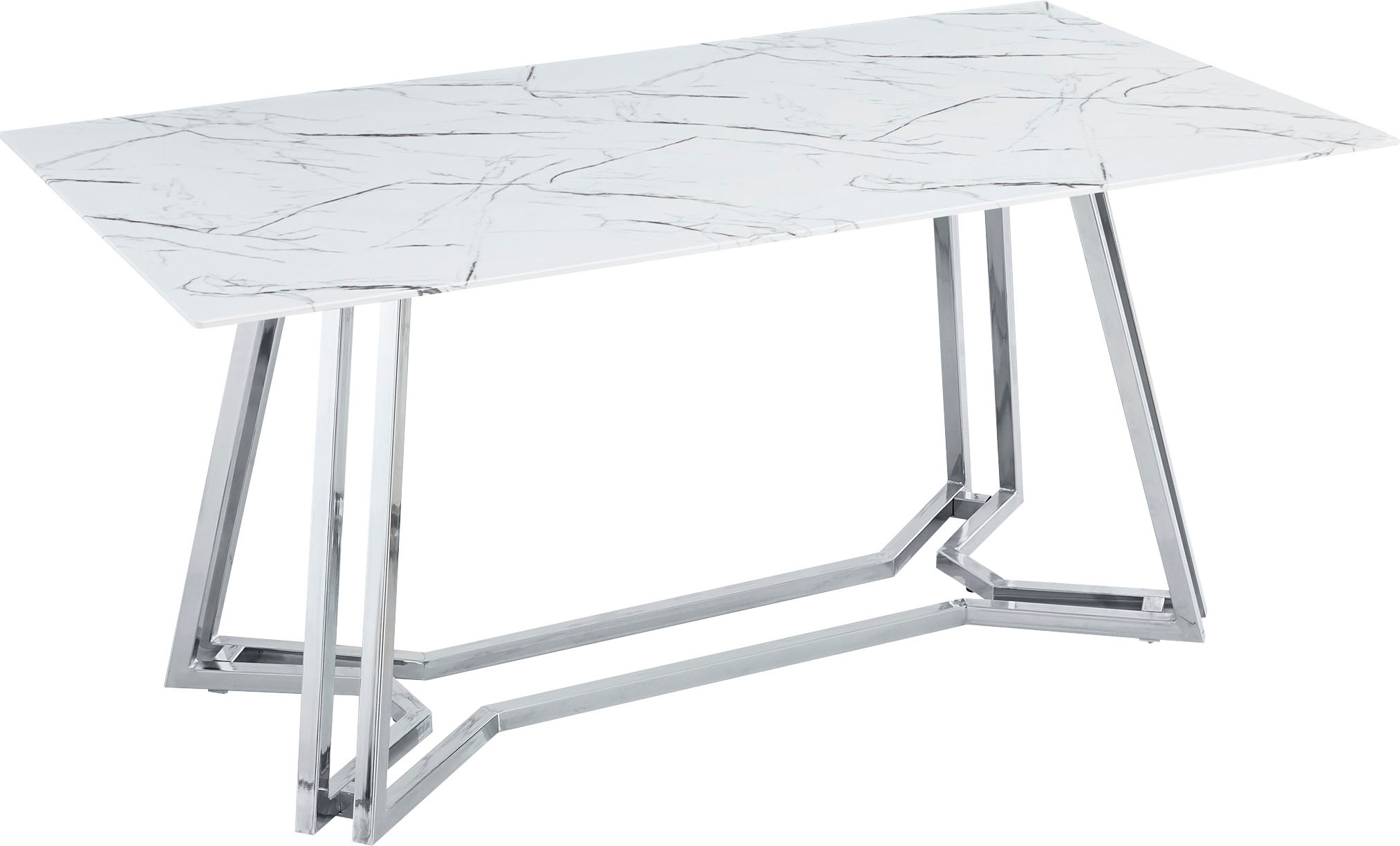 SalesFever Esstisch "Design Tisch für gemütliche Abende" Eleganz trifft Des günstig online kaufen