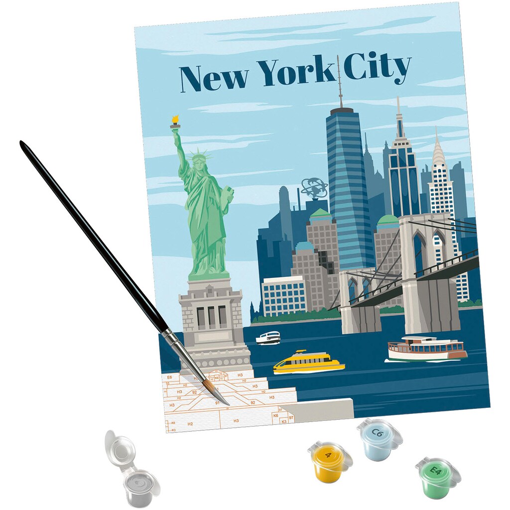 Ravensburger Malen nach Zahlen »CreArt, Colorful New York City«