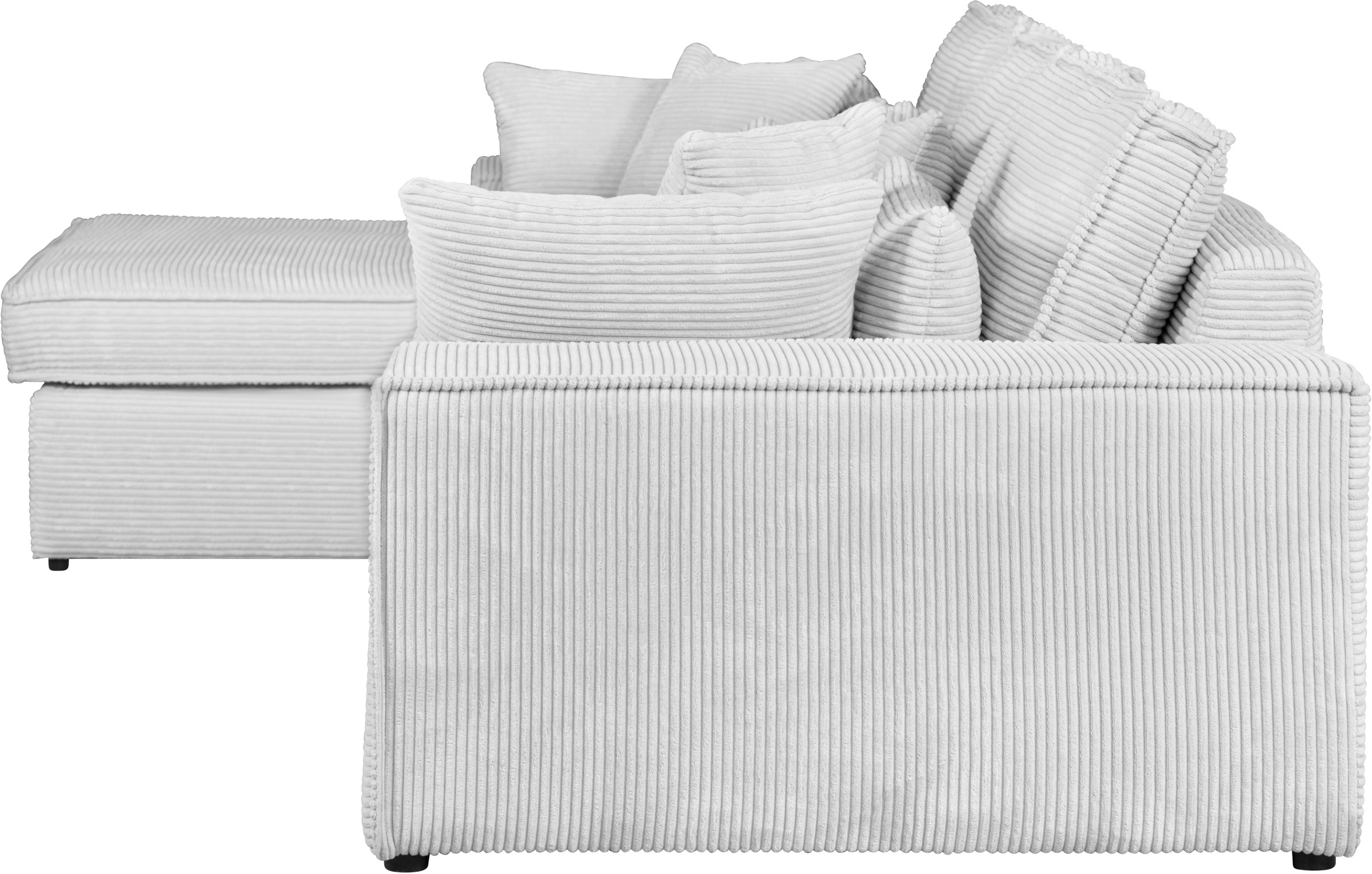 RAUM.ID Ecksofa »Florid L-Form«, 3 Teile, bestehend aus Modulen, viele Bezugsqualitäten, auch in Cord