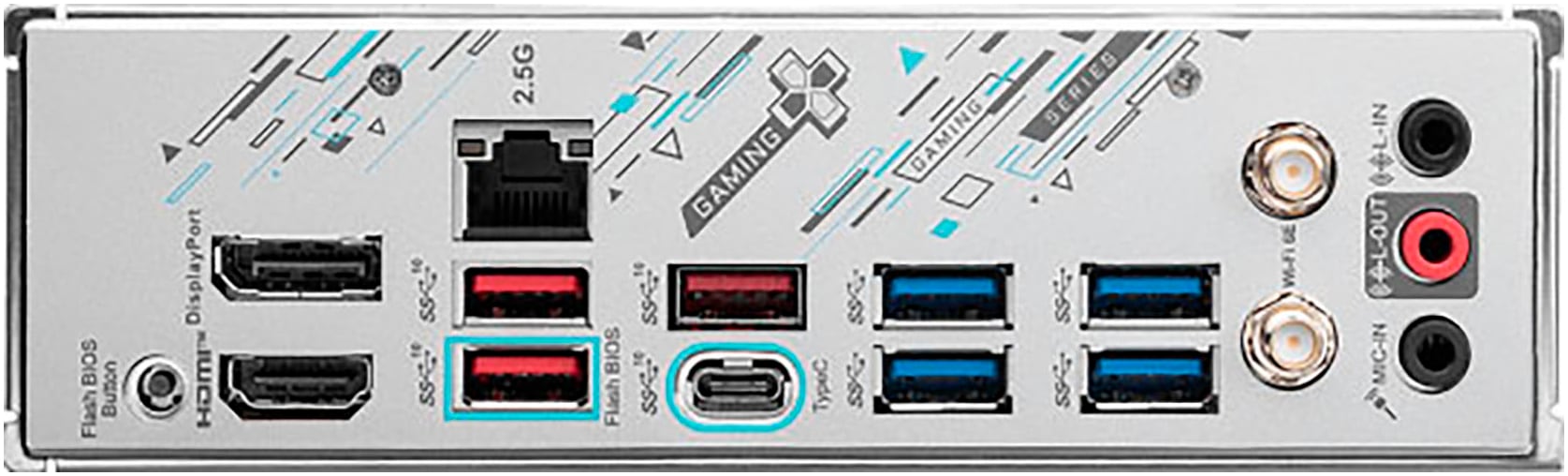 MSI Mainboard »B760 GAMING PLUS WIFI DDR4«