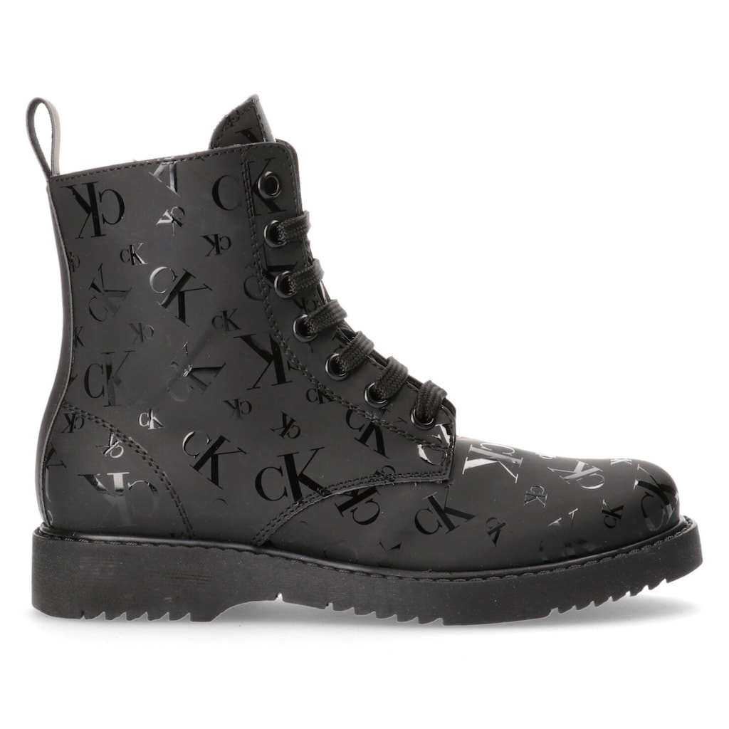 Calvin Klein Jeans Schnürboots »LACE-UP BOOTIE BLACK«