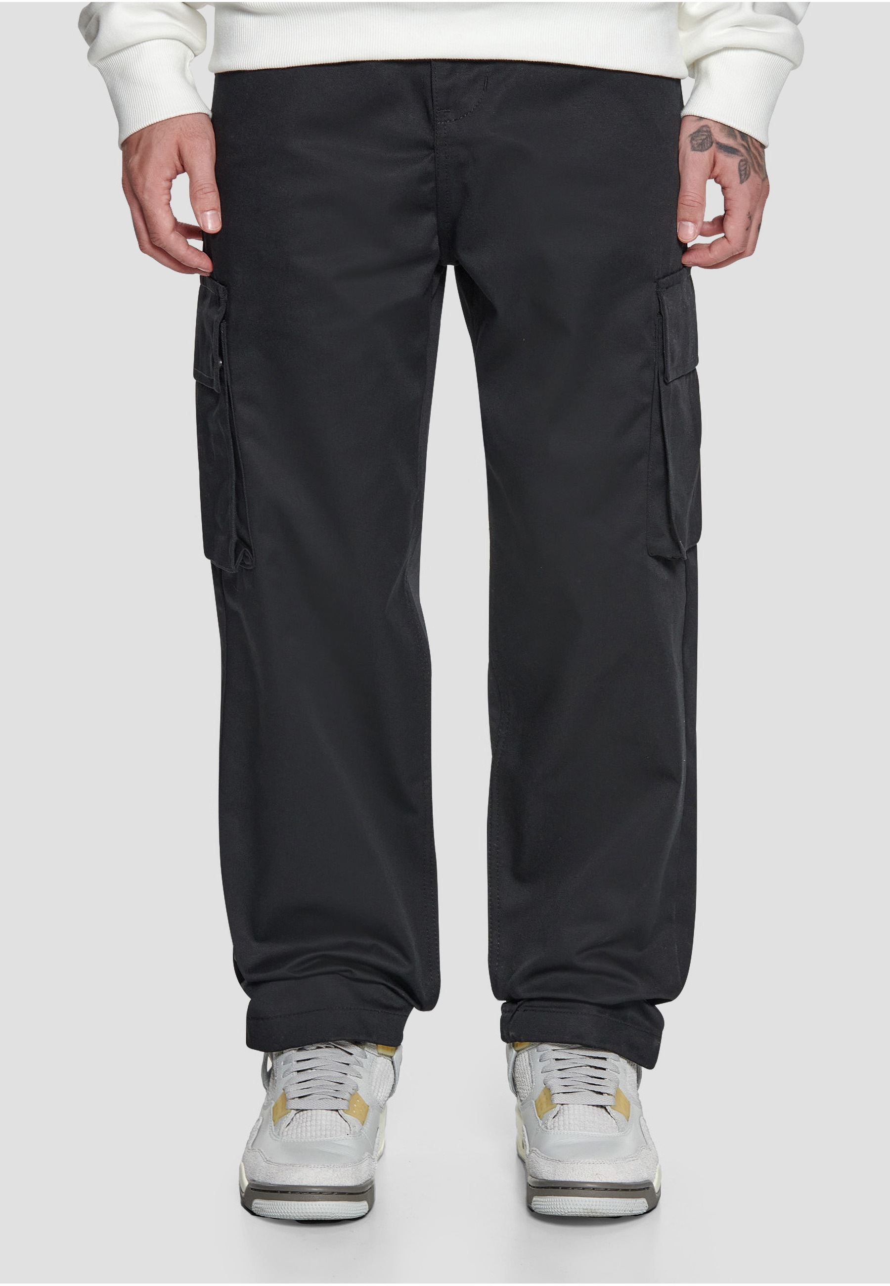 Dropsize Cargohose »Dropsize Dropsize Double Cargo Pocket Workwear Pants«