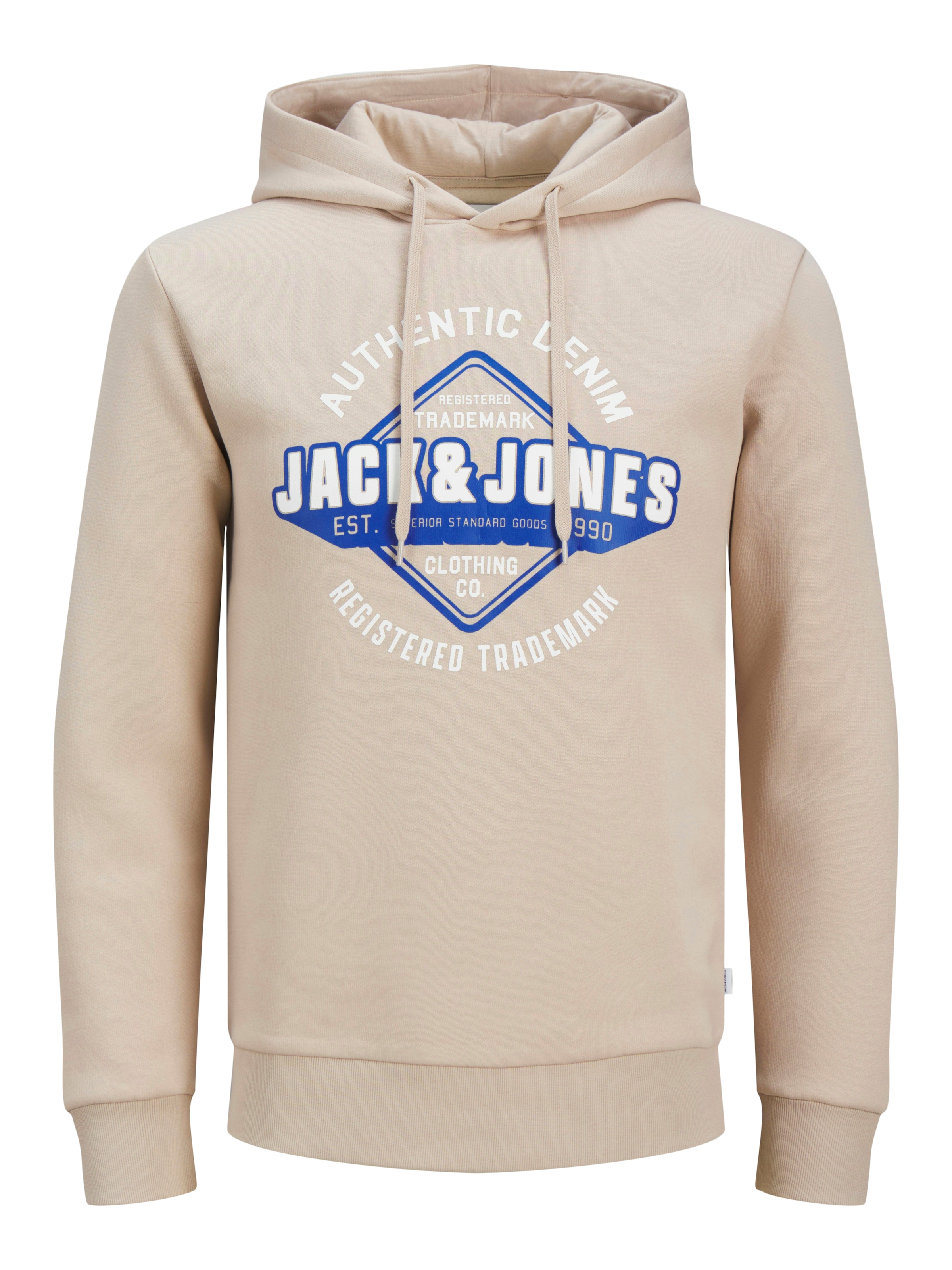 Jack & Jones Kapuzensweatshirt »JJELOGO SWEAT HOOD 2 COL 24/25 NOOS«, mit Logo Print