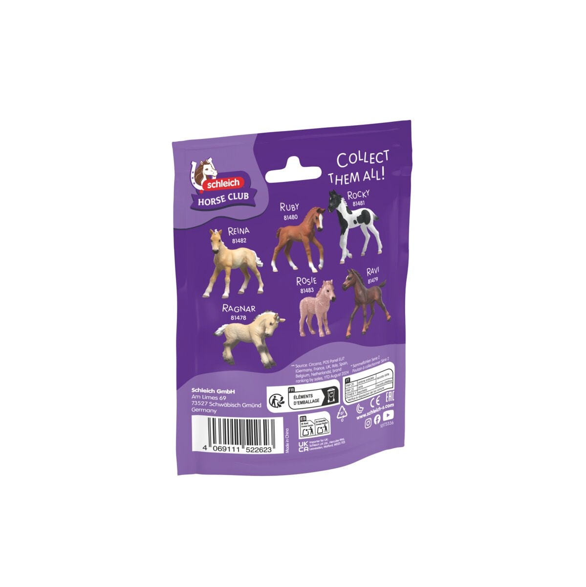 Schleich® Spielfigur »HORSE CLUB, Sammelfohlen Rusty (81484)«
