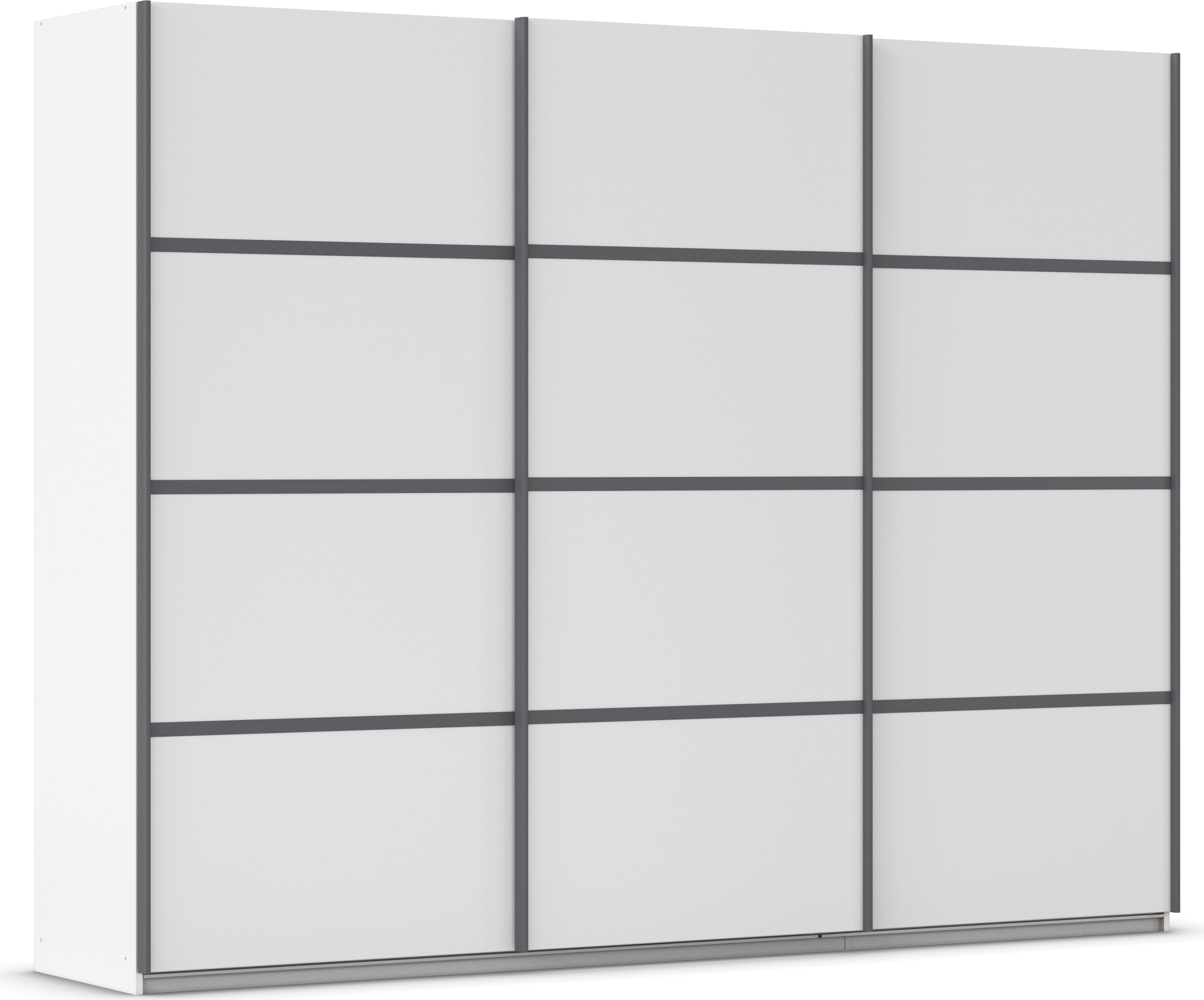 OTTO home Kleiderschrank "Mehrzweckschrank Aktenschrank Möbel Mietswohnung Schlafzimmer AVOLA" 3 verschiedene Ausstattungen BASIC/CLASSIC/PREMIUM (inkl. SOFT-CLOSE), mit eleganten Zierleisten in Chrom, Schwarz oder Weiß MADE IN GERMANY