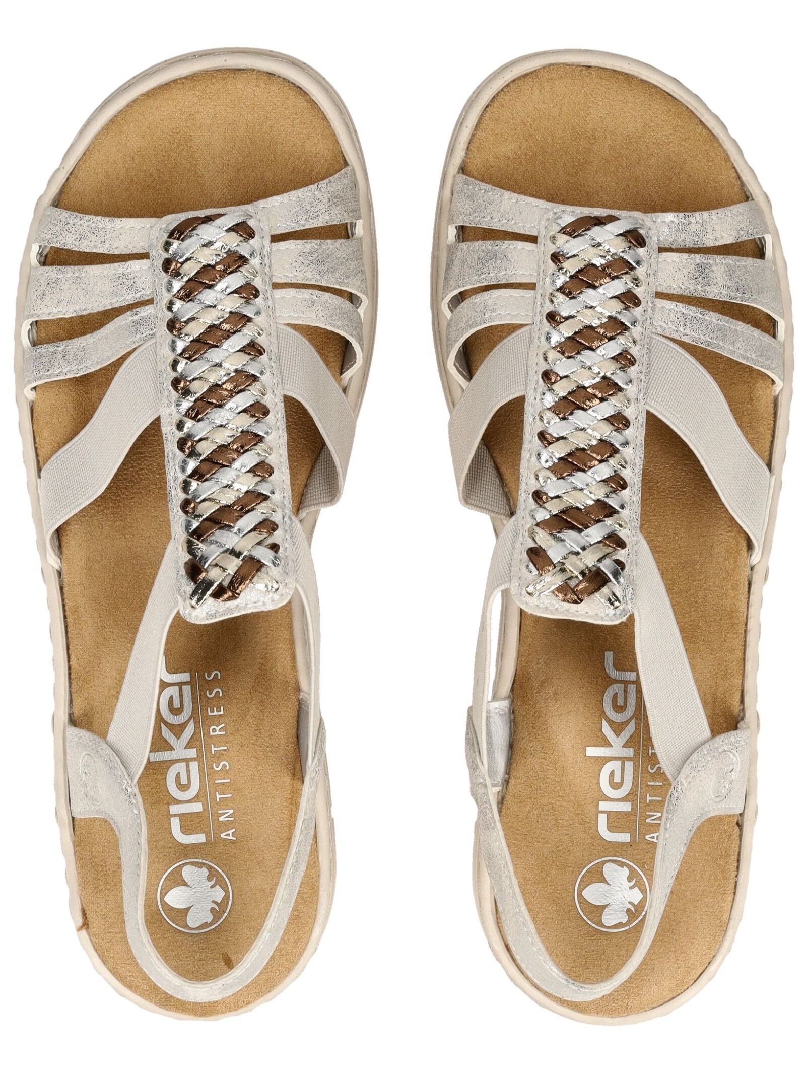 Rieker Keilsandalette »Rieker Sandalen Lederimitat«