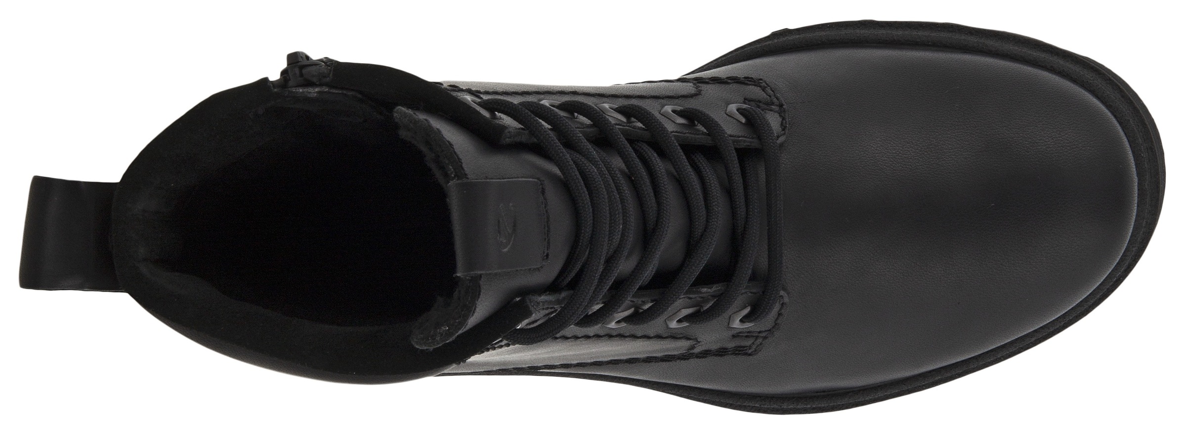 Ecco Schnürboots »GRAINER W«, Stiefelette, Winterboots, Blockabsatz, mit Schurwollfutter