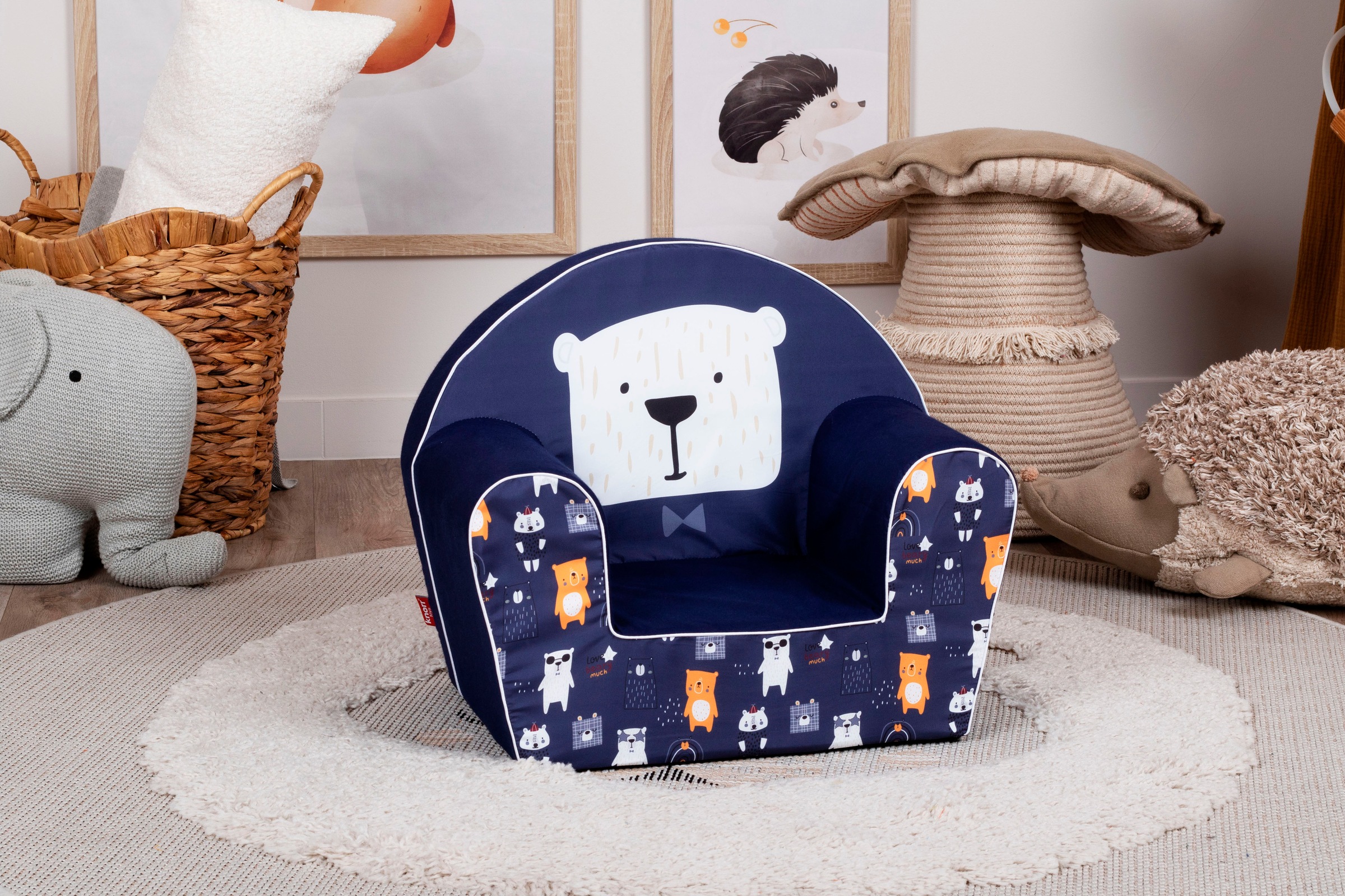 Knorrtoys® Sessel »Pretty bear« für Kinder; Made in Europe
