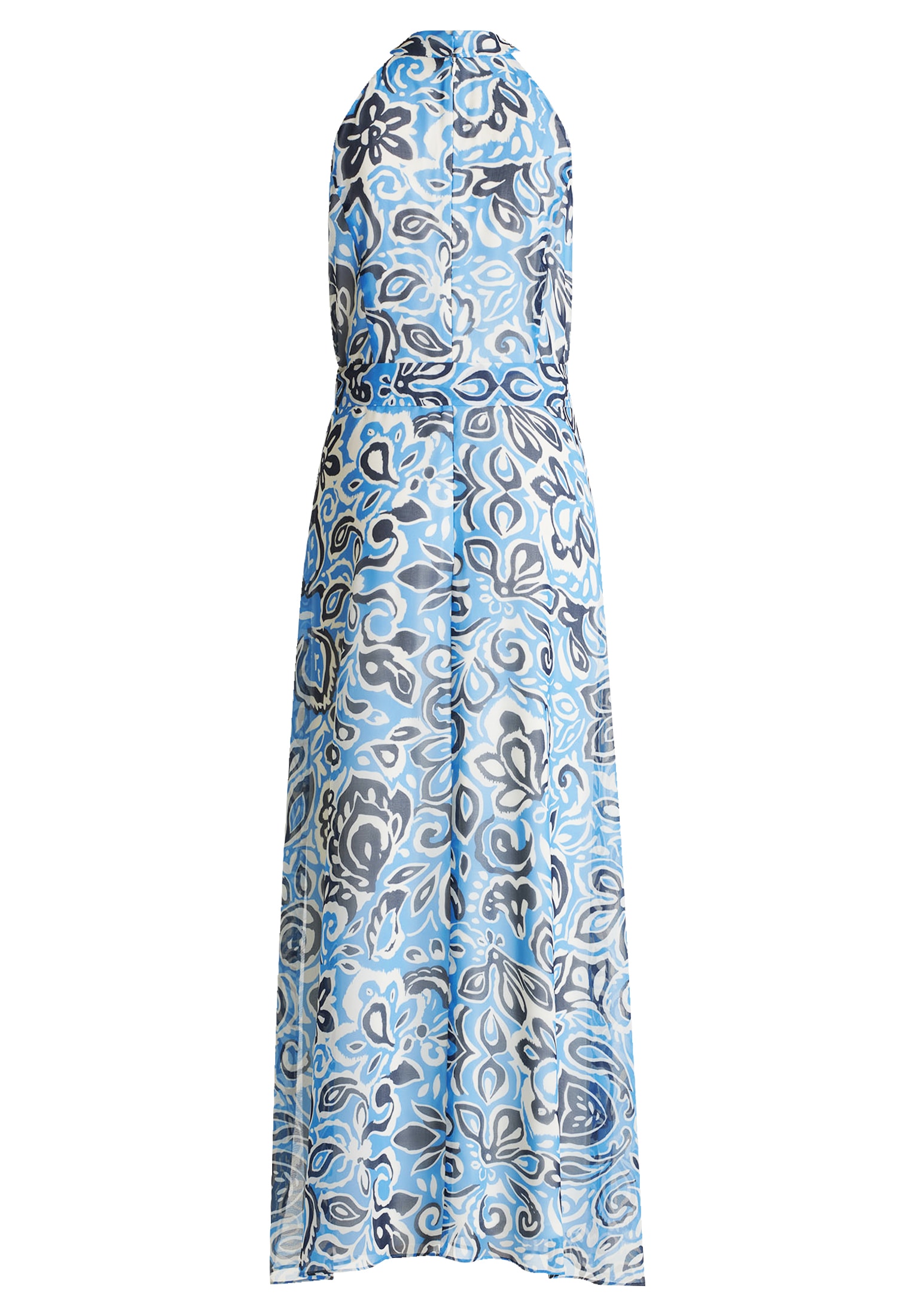 Betty&Co Chiffonkleid »Betty & Co Chiffonkleid ohne Arm«, Nahtführung