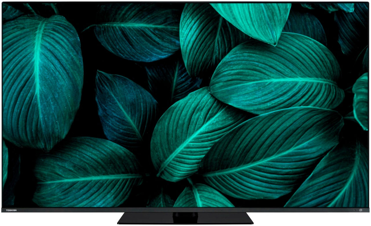 Toshiba LED-Fernseher, 139 cm/55 Zoll, 4K Ultra HD, Smart-TV-Android TV