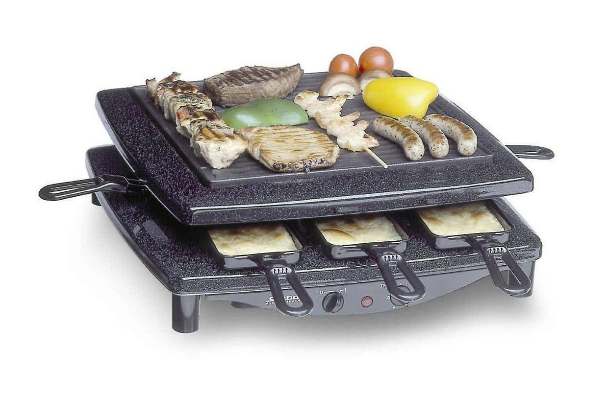 Steba Raclette "RC 3 plus" 8 Stk. Raclettepfännchen 1.450 W günstig online kaufen