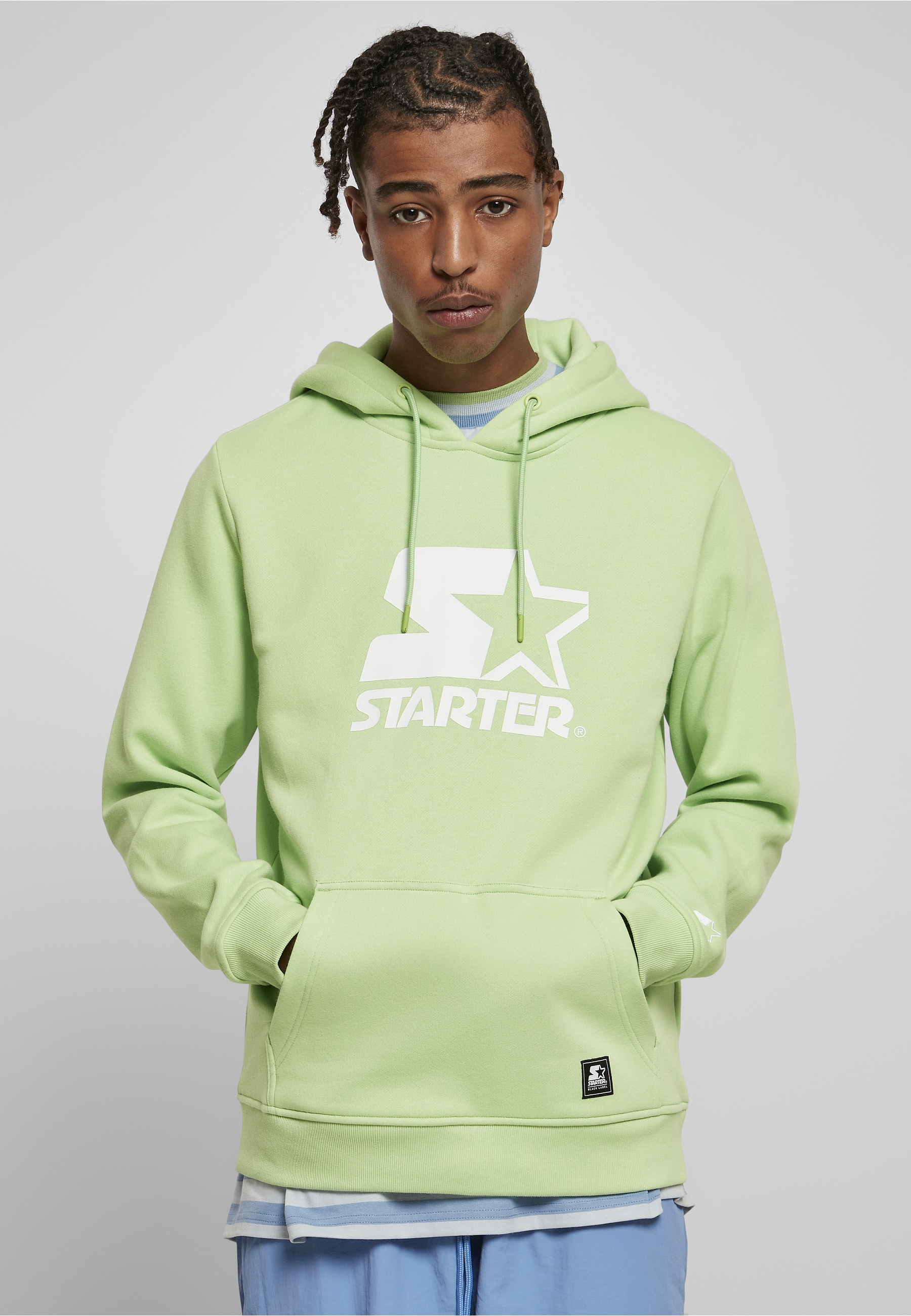 Starter Black Label Rundhalspullover »Starter Black Label Herren Starter The Classic Logo Hoody« 1