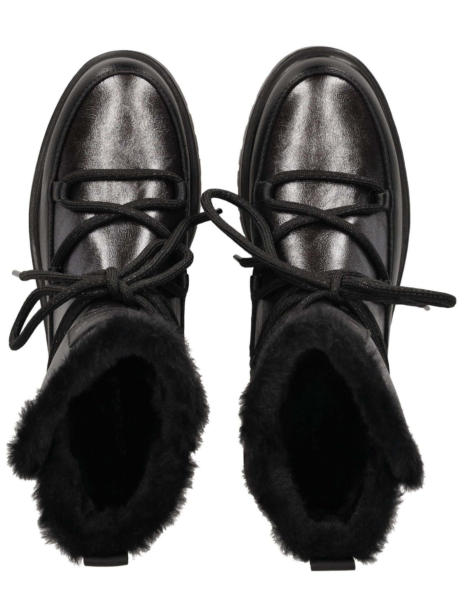 TOM TAILOR Schnürstiefelette »Tom Tailor Stiefelette Lederimitat/Textil«