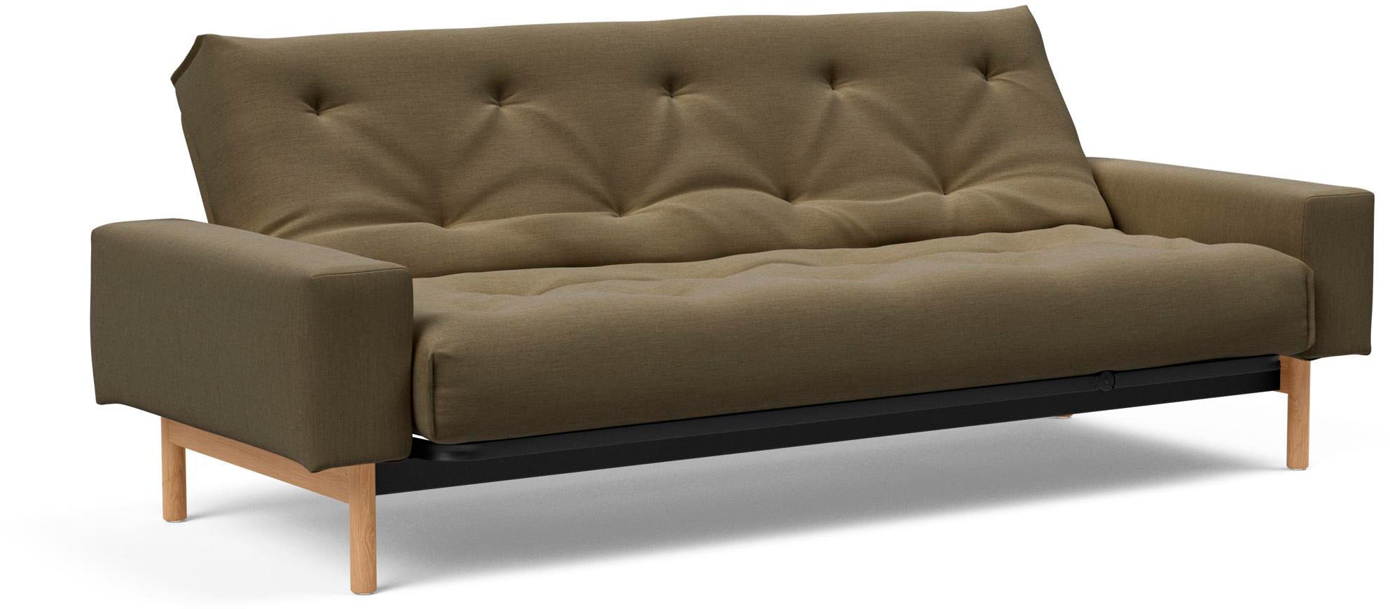 INNOVATION LIVING ™ Schlafsofa »MIMER hochwertige Schlaffunktion, aktuelles Design und extra Komfort,«, Taschenfederkernmatratze, Breite Liegefläche 140 cm