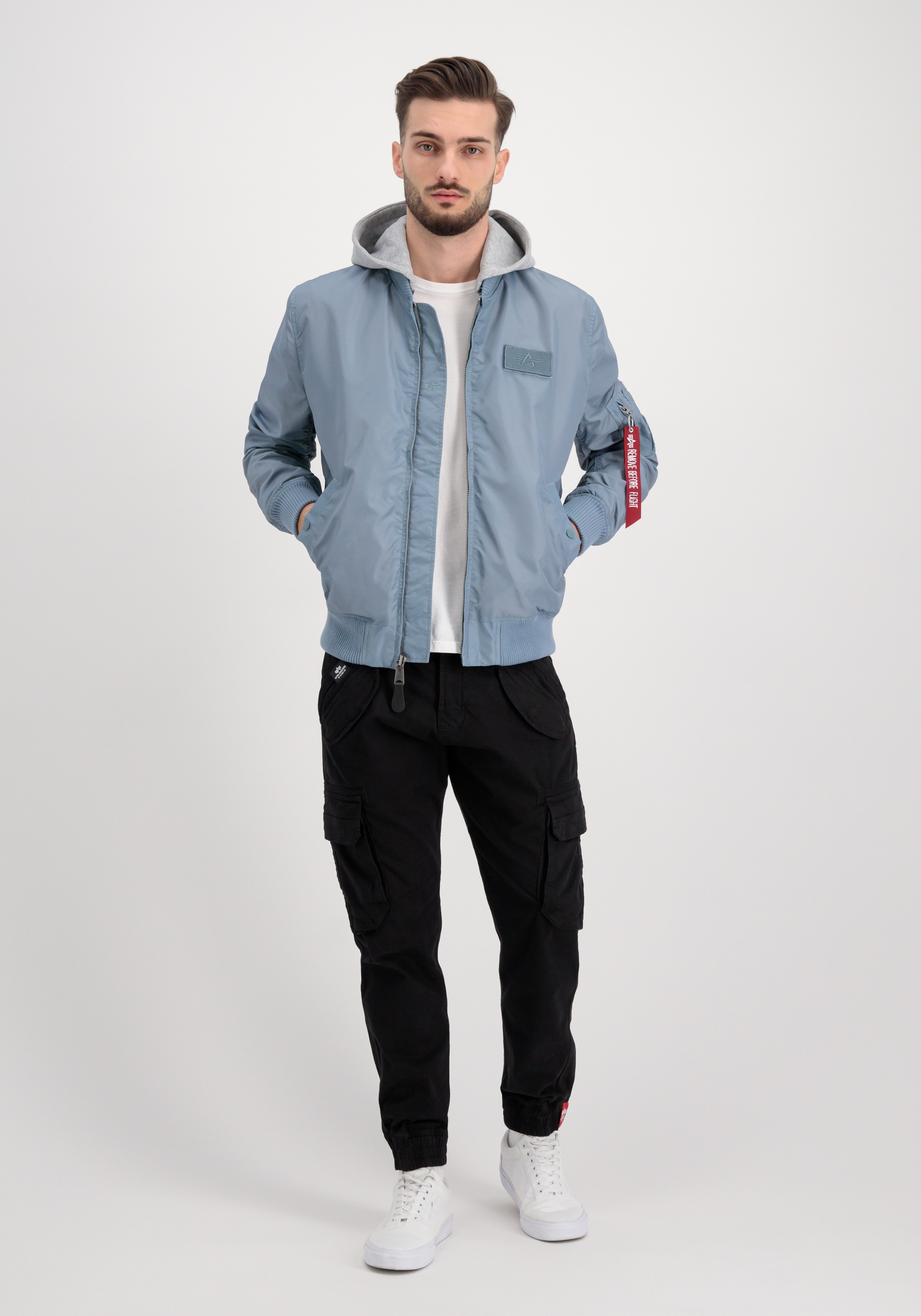 Alpha Industries Bomberjacke "MA-1 TT Hood Light" günstig online kaufen