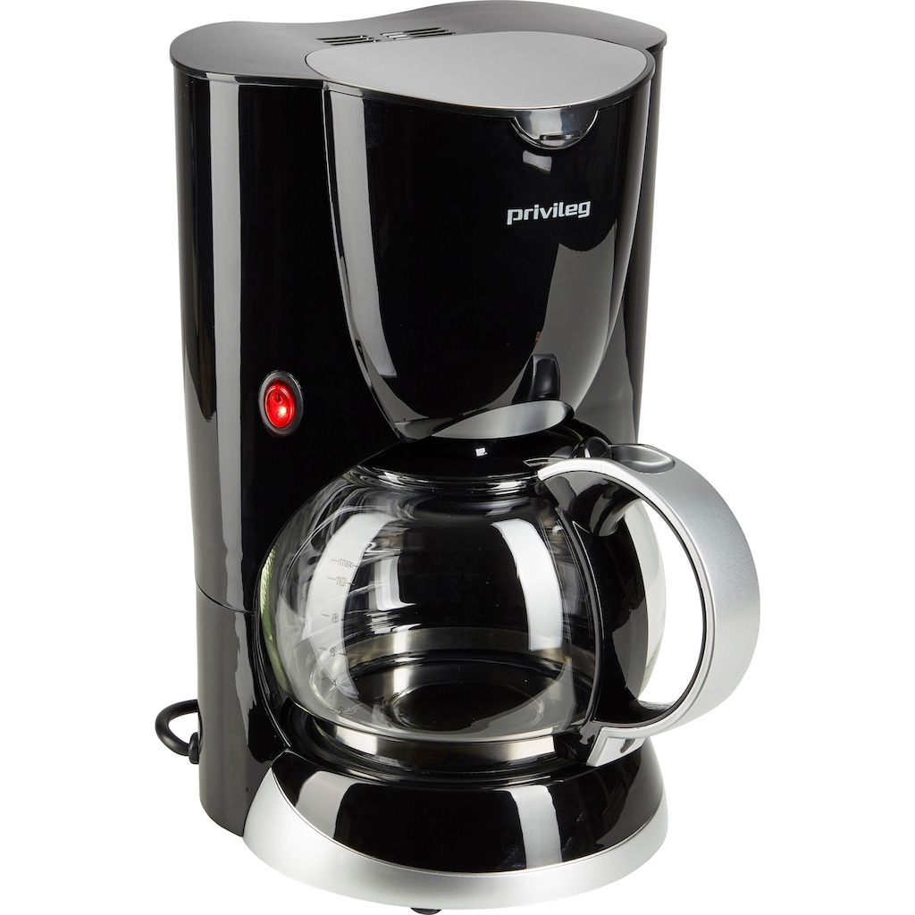 Privileg Filterkaffeemaschine »Max. 1080 Watt«, 1,37 l Kaffeekanne, Papierfilter, 1x4