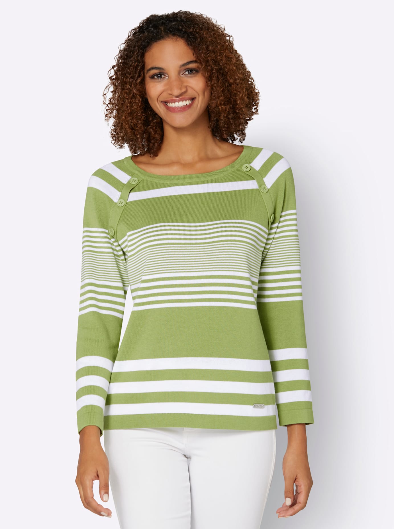 Thumbnail - Casual Looks Streifenpullover "Pullover"