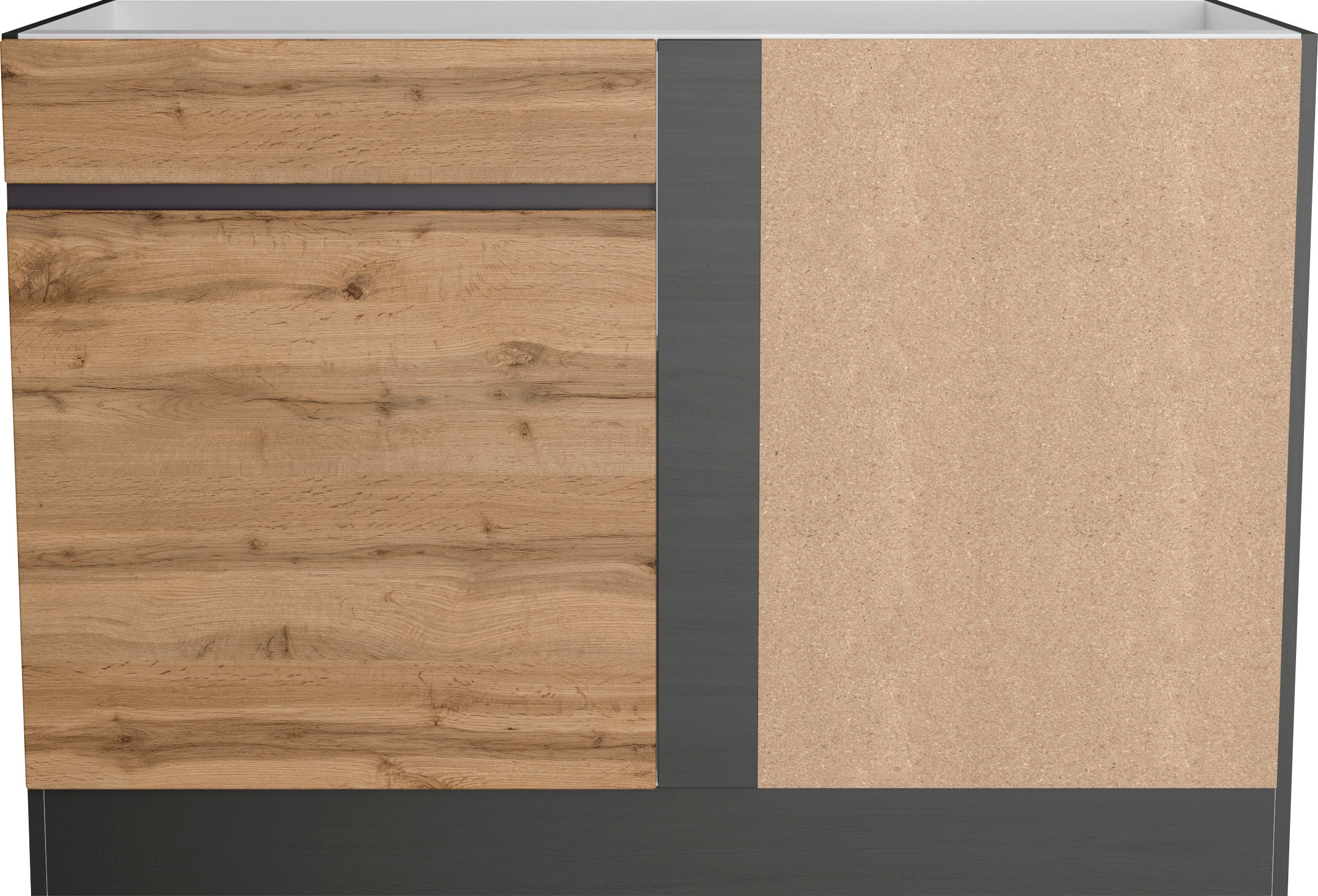 Eckunterschrank »KS-Riesa«, Breite 120 cm, MDF-Fronten