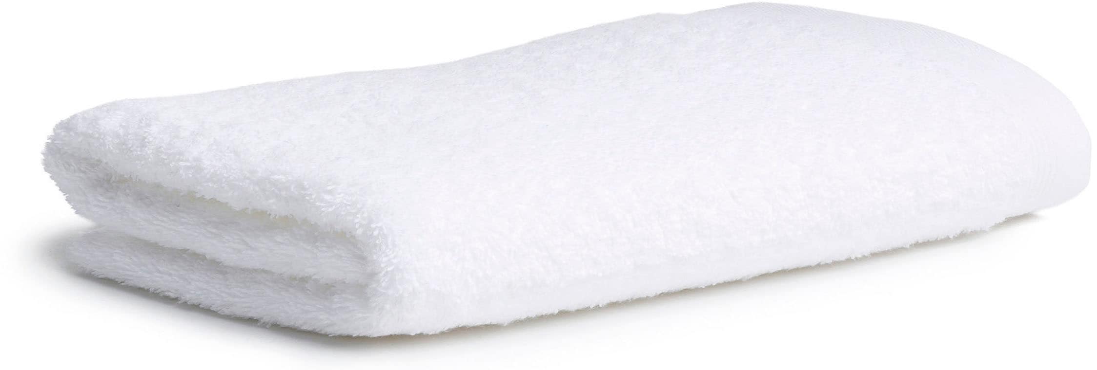 Badetuch MÖVE, B:80cm L:150cm, weiß, Walkfrottee, Baumwolle, Handtücher, "Superwuschel", Badetuch mit Bordüre, 100% Premium Cotton Baumwolle,