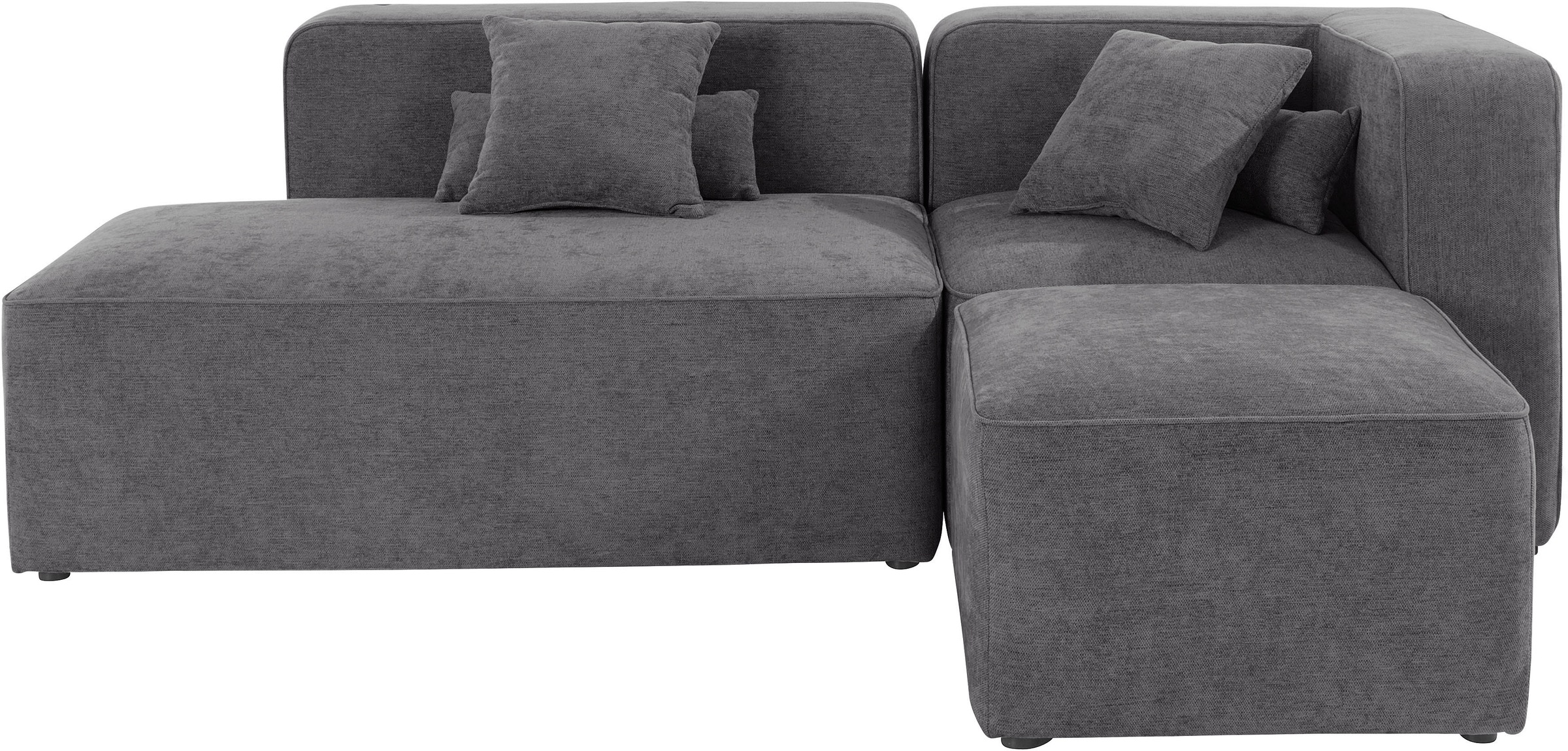 Home affaire Ecksofa "Sundstrup L-Form" Modulserie, individuelle Zusammenst günstig online kaufen