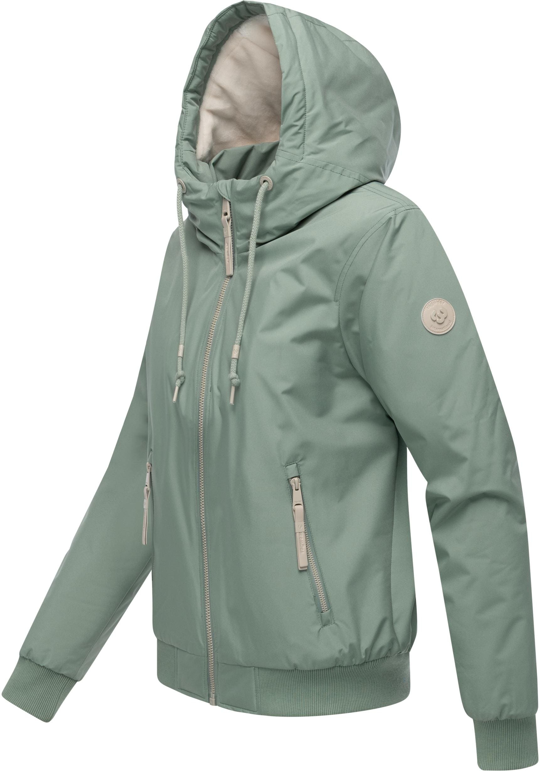 Ragwear Bomberjacke »Oggie Warm YOUMODO«, mit Kapuze, Wasserdichte Outdoorjacke mit Kapuze für den Übergang