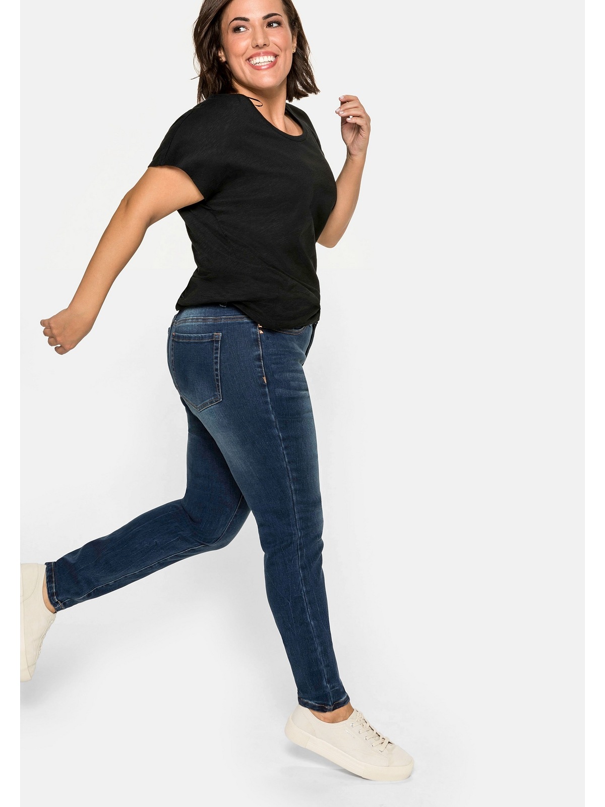 Sheego Stretch-Jeans »Große Größen«, Skinny mit Bodyforming-Effekt für  bestellen | BAUR