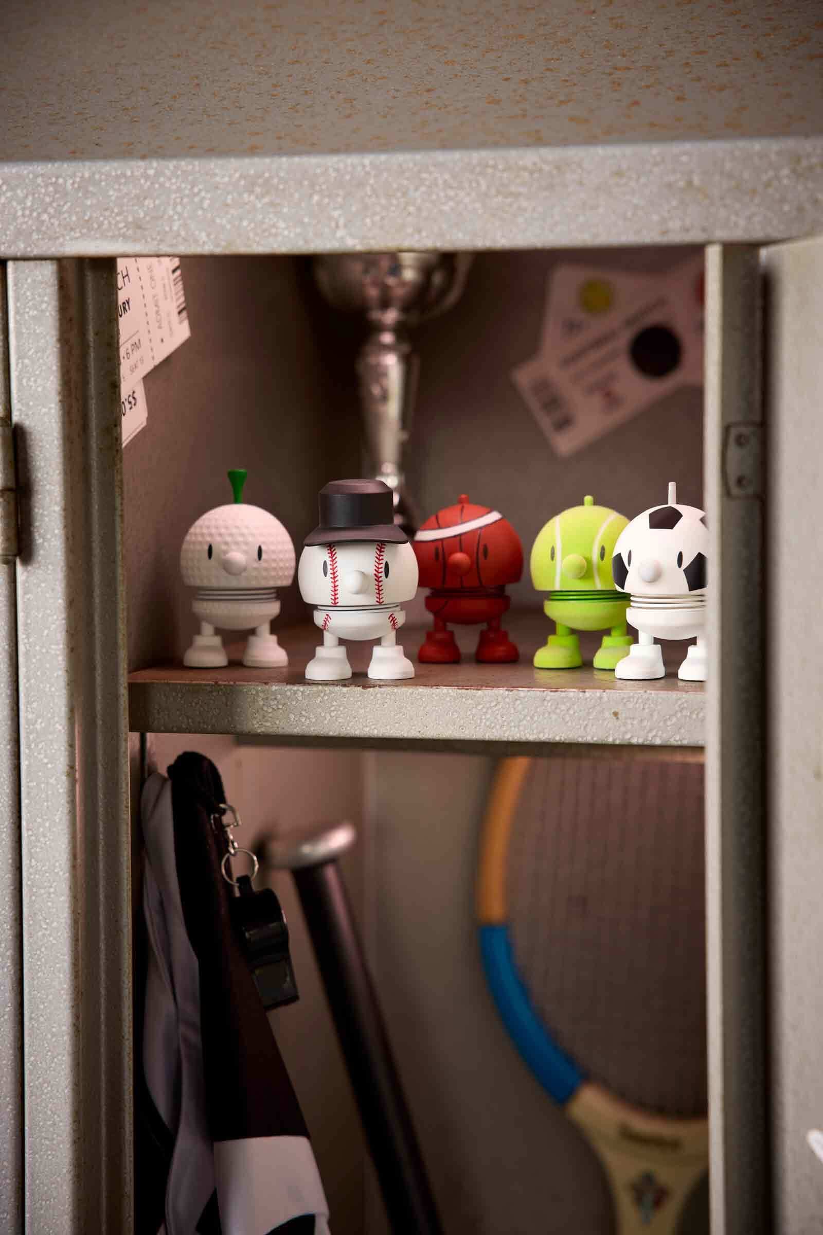 HOPTIMIST Dekofigur »Dekofigur Bumble S Baseball 7,6 cm weiß«