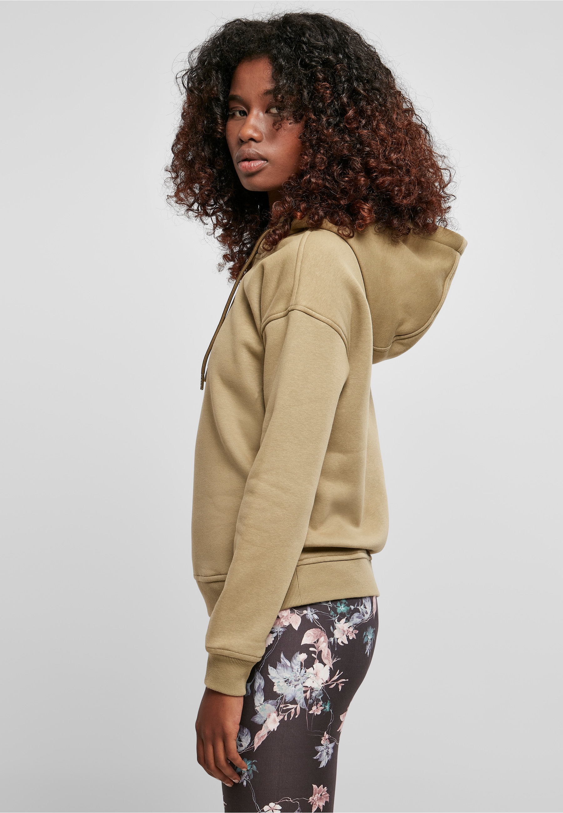 URBAN CLASSICS Kapuzenpullover »Urban Classics Damen Ladies Hoody« 1 Stk.