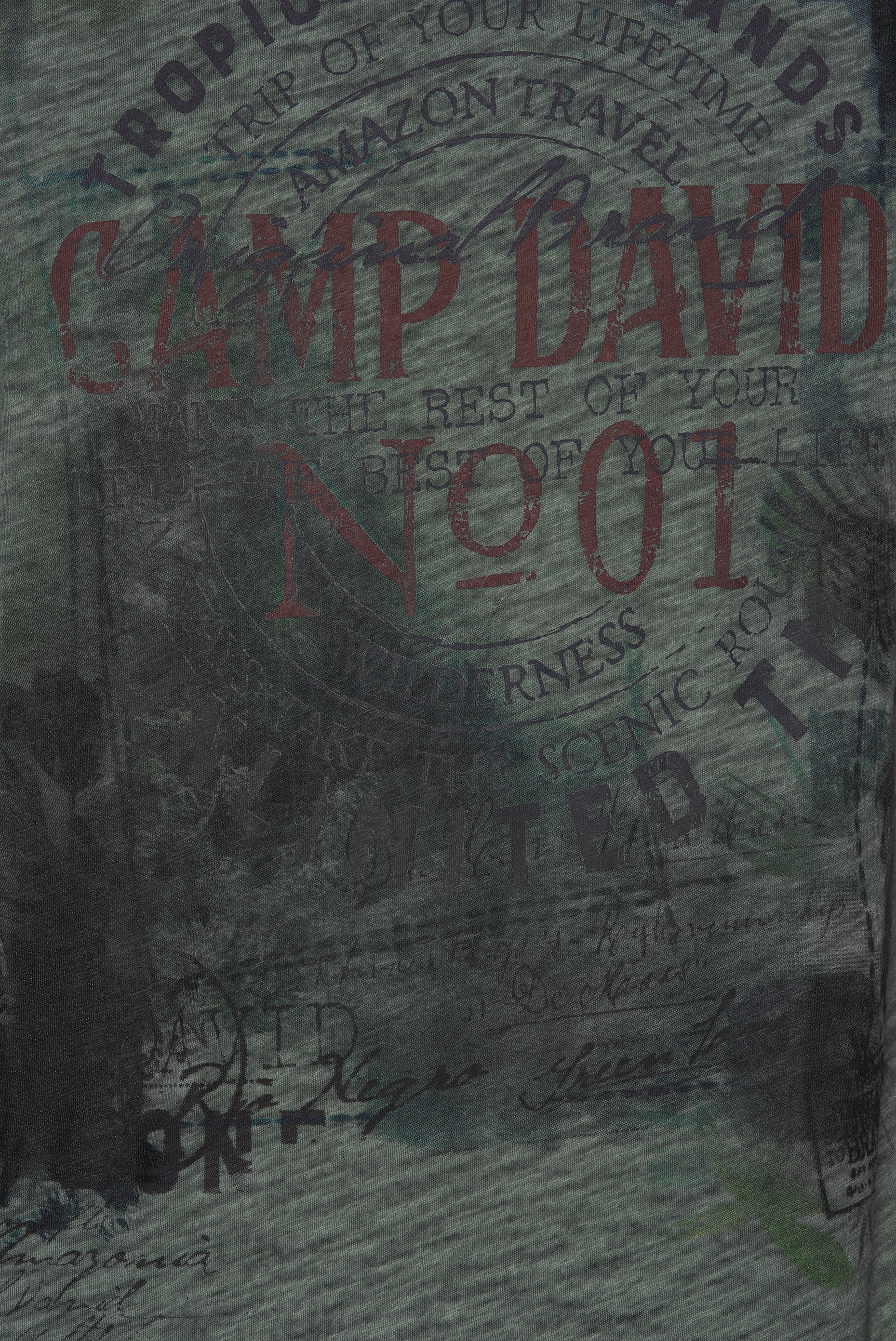 CAMP DAVID Tanktop, aus Baumwolle