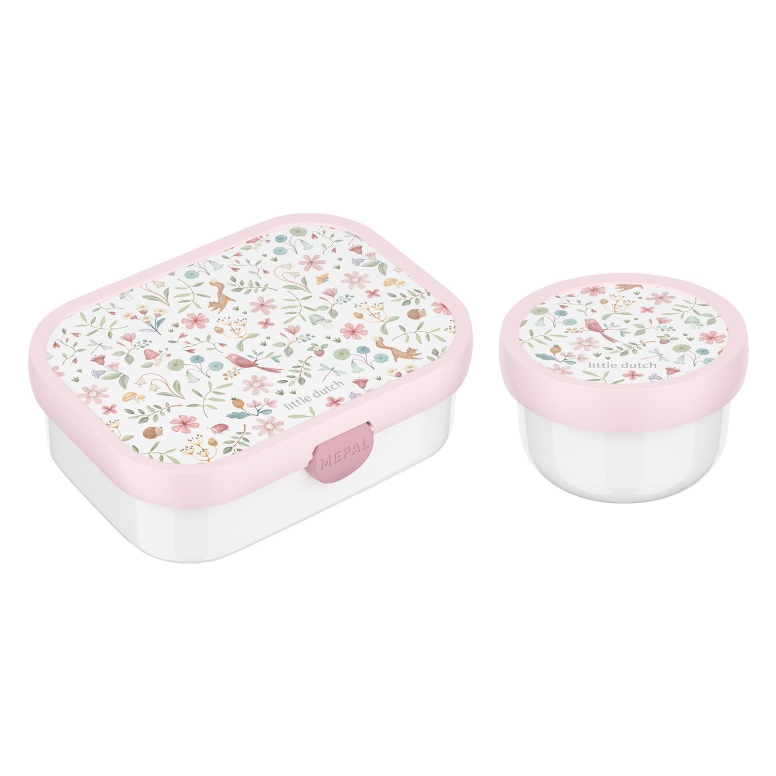 Mepal Lunchbox "Obst- und Bentobox Campus (2025) 300 & 750 ml 2er Set" Spülmaschinengeeignet