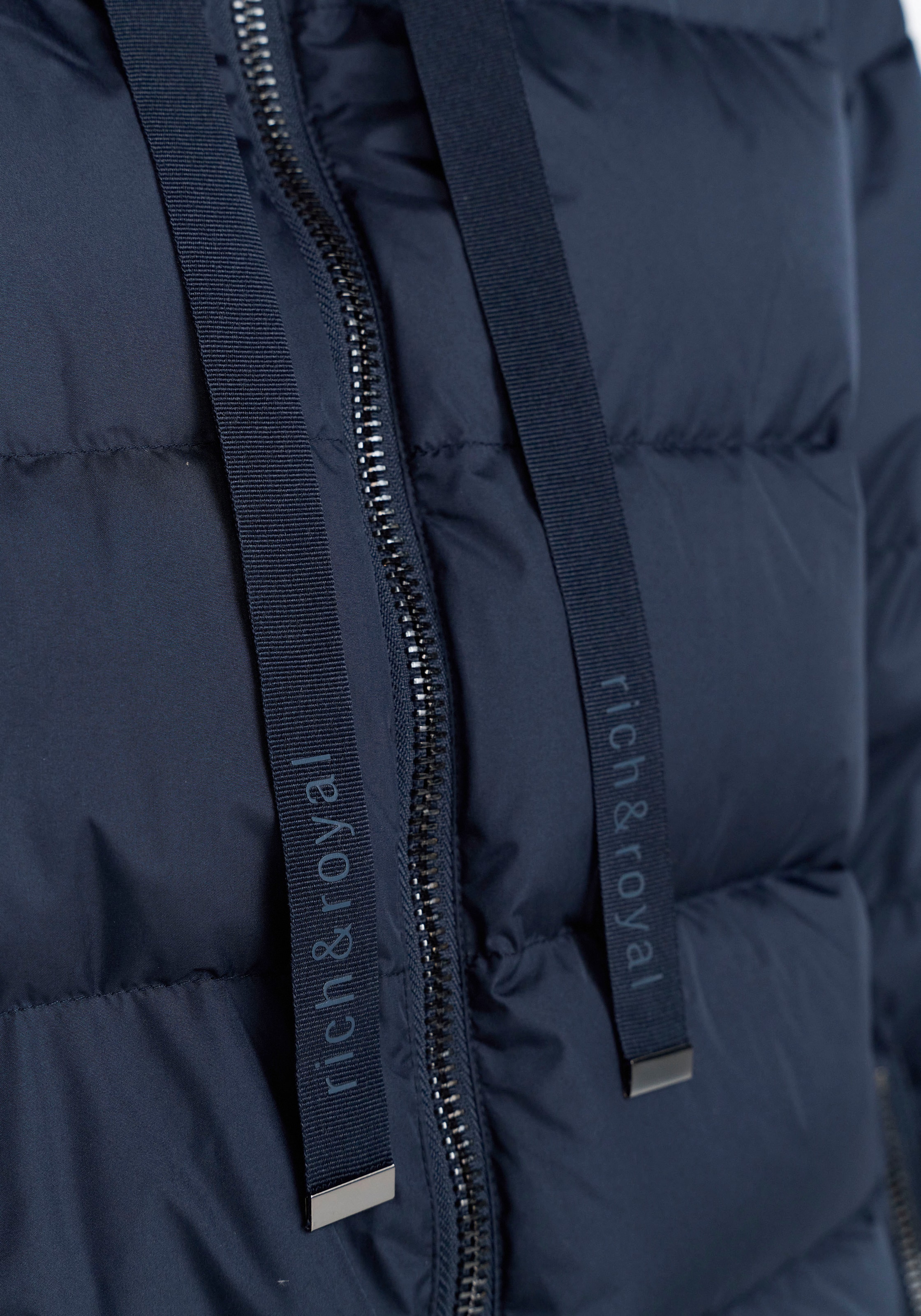 RICHROYAL Steppjacke, mit Kapuze