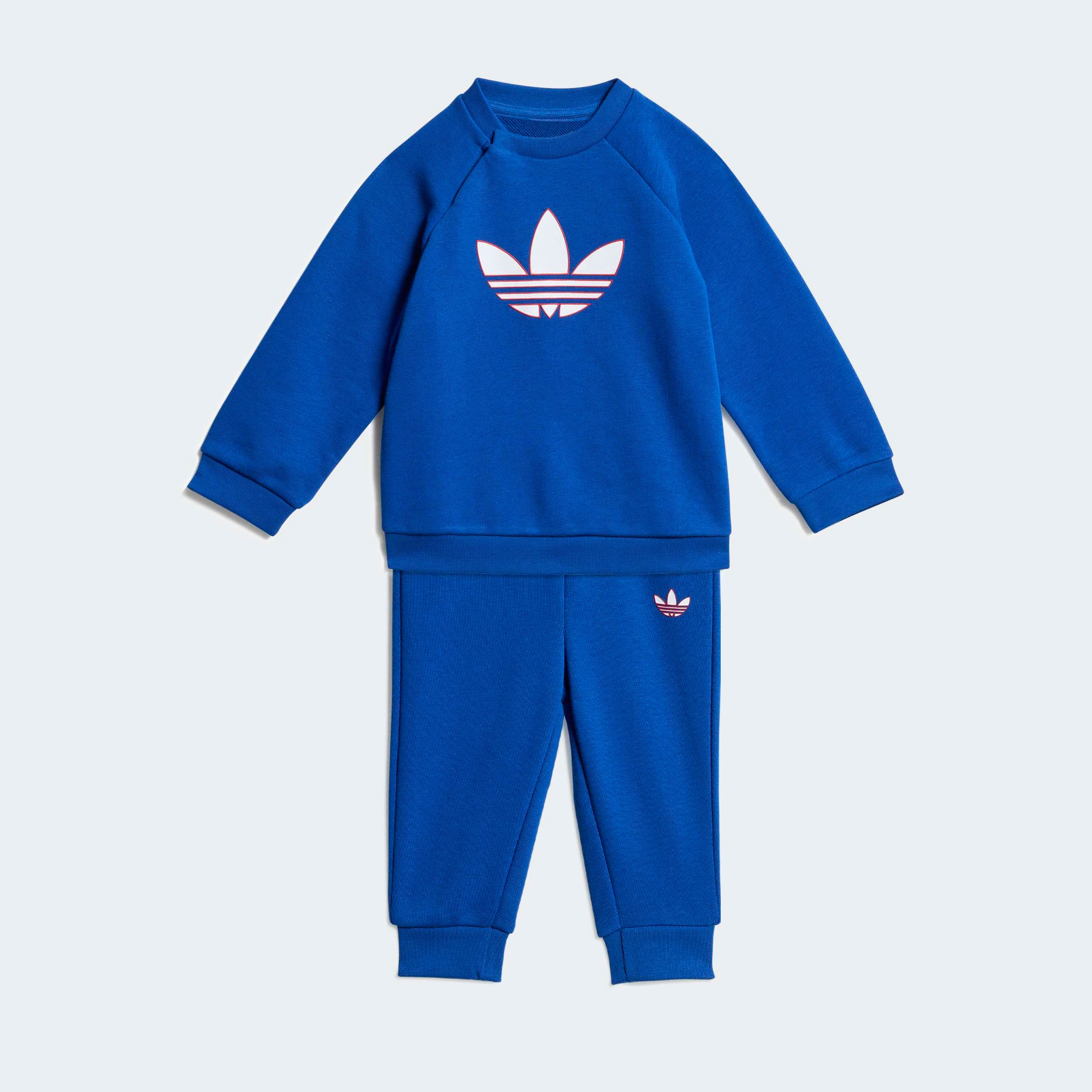 adidas Originals Trainingsanzug »TREFOIL CREW SET« 2 tlg. Set für Kleinkinder