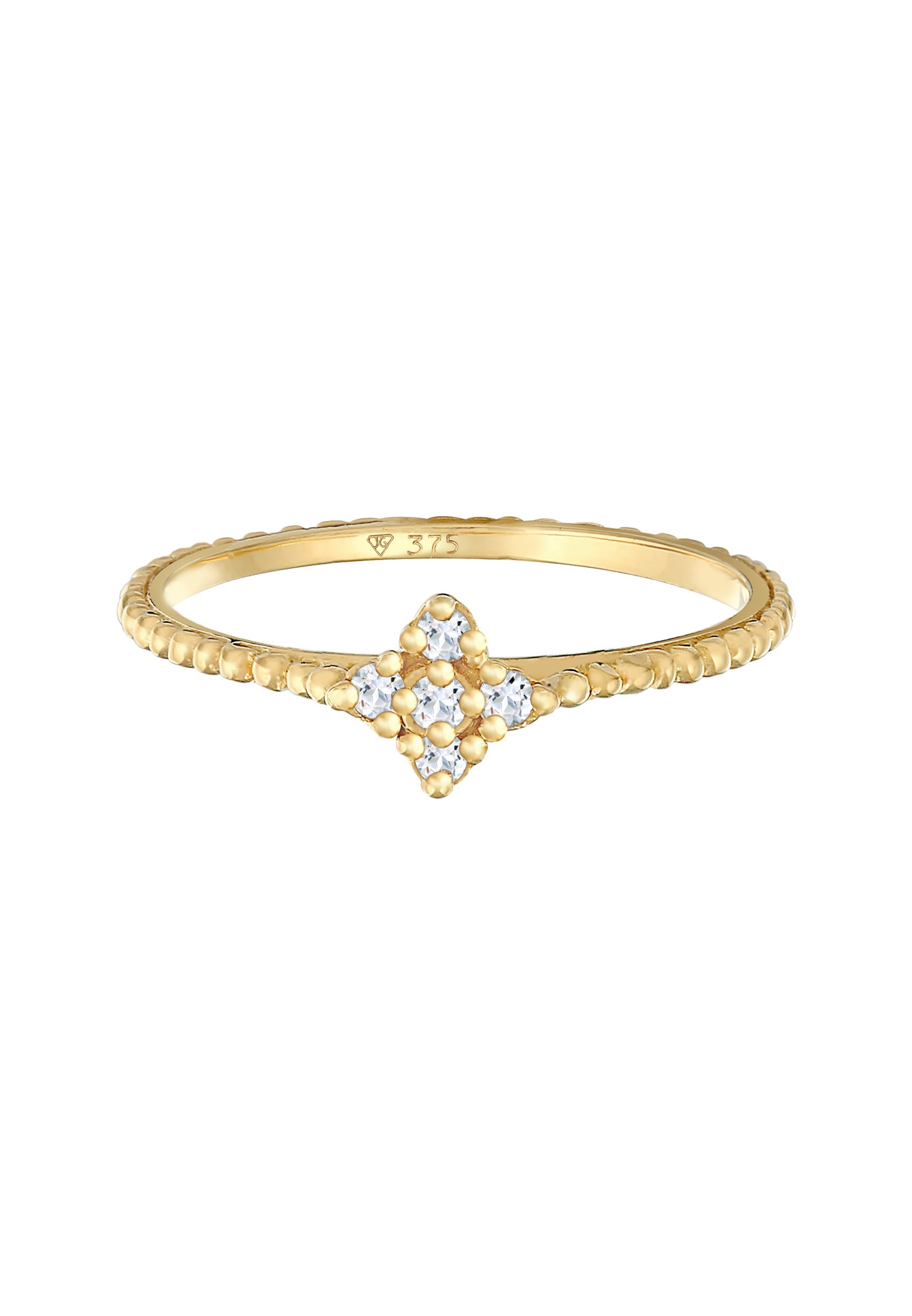 Elli Premium Fingerring »Topas Edelsteine Verlobung Kugellook 375 Gelbgold«