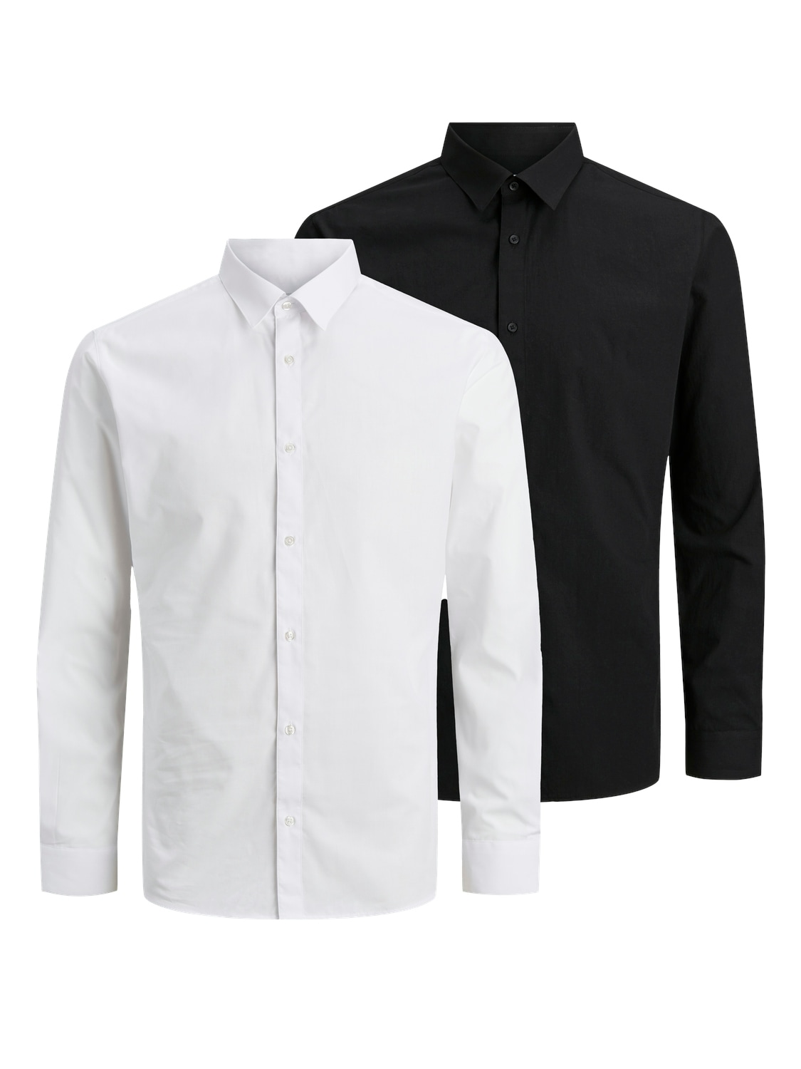 Jack & Jones Langarmhemd "JJJOE SHIRT LS 2 PACK MP" günstig online kaufen