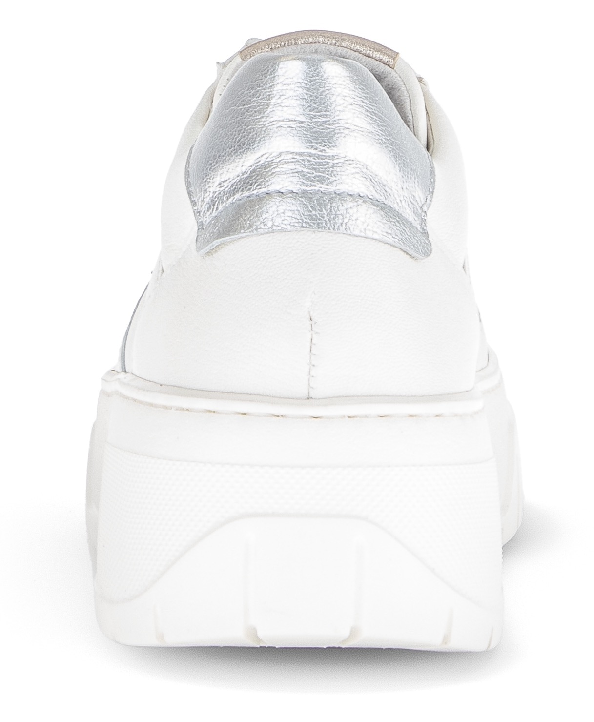 Gabor Plateausneaker, Schnürschuh, Halbschuh, Freizeitschuh, Besätze in Metallicoptik