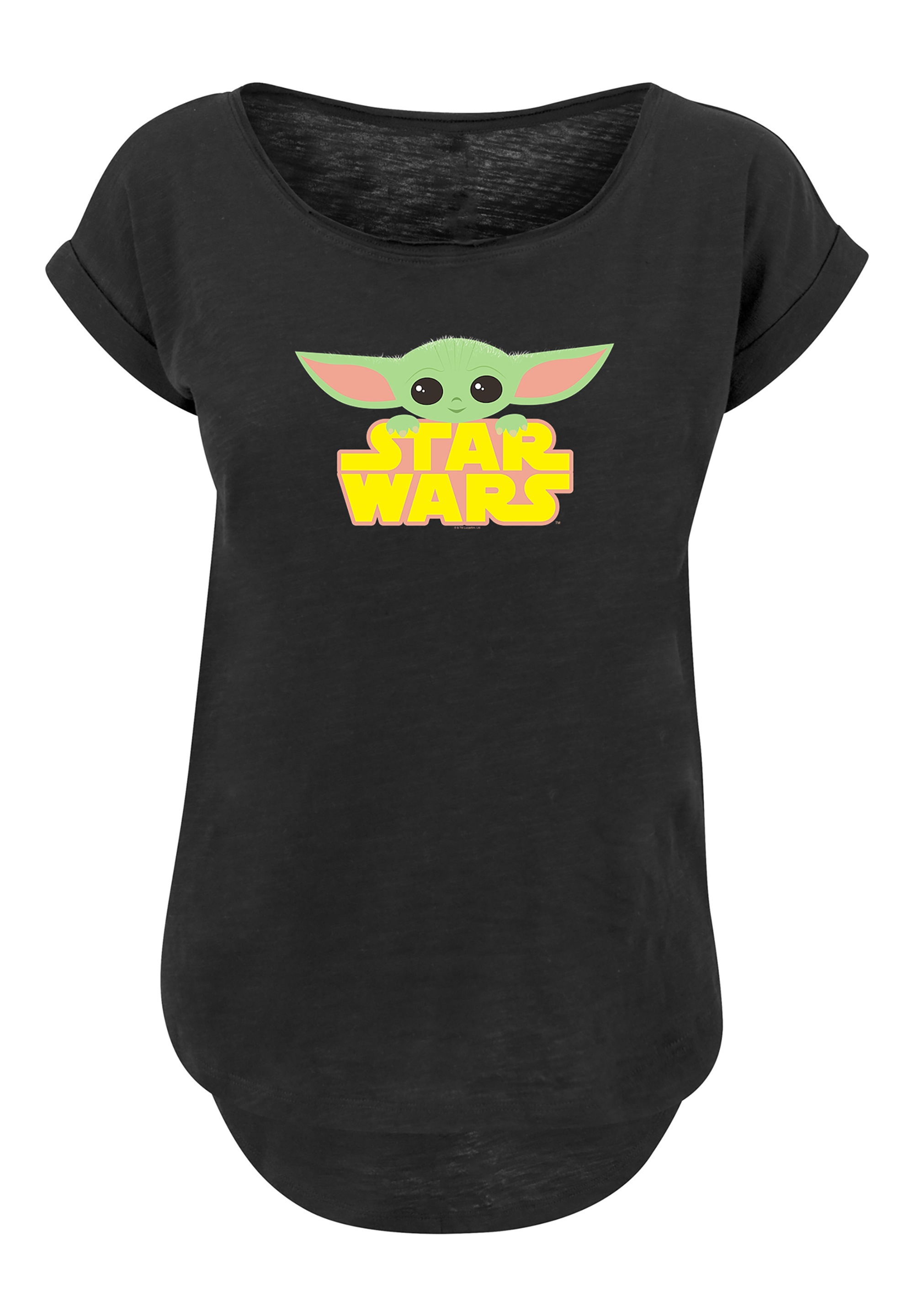 F4NT4STIC T-Shirt »Star Wars The Mandalorian Baby Yoda«, Print