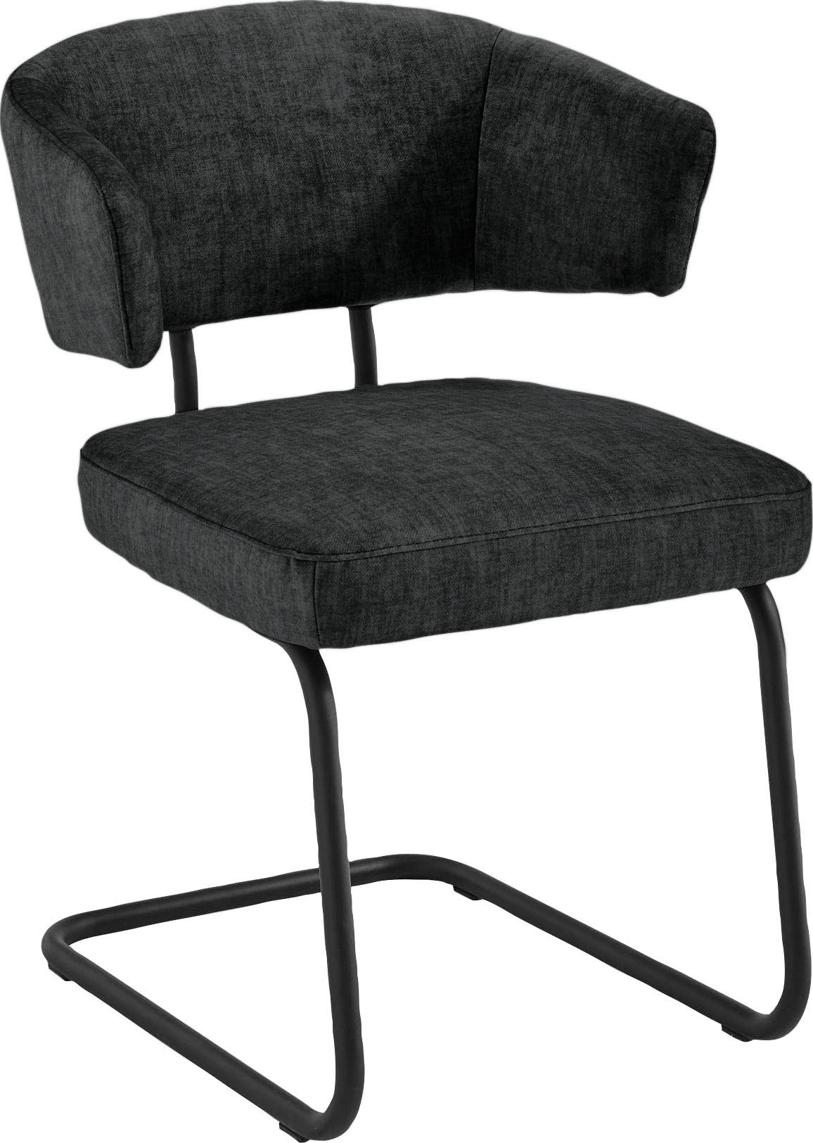 K+W Komfort & Wohnen Freischwinger "Mikkado Tube" () 1 Stk.abgerundeter Rüc günstig online kaufen