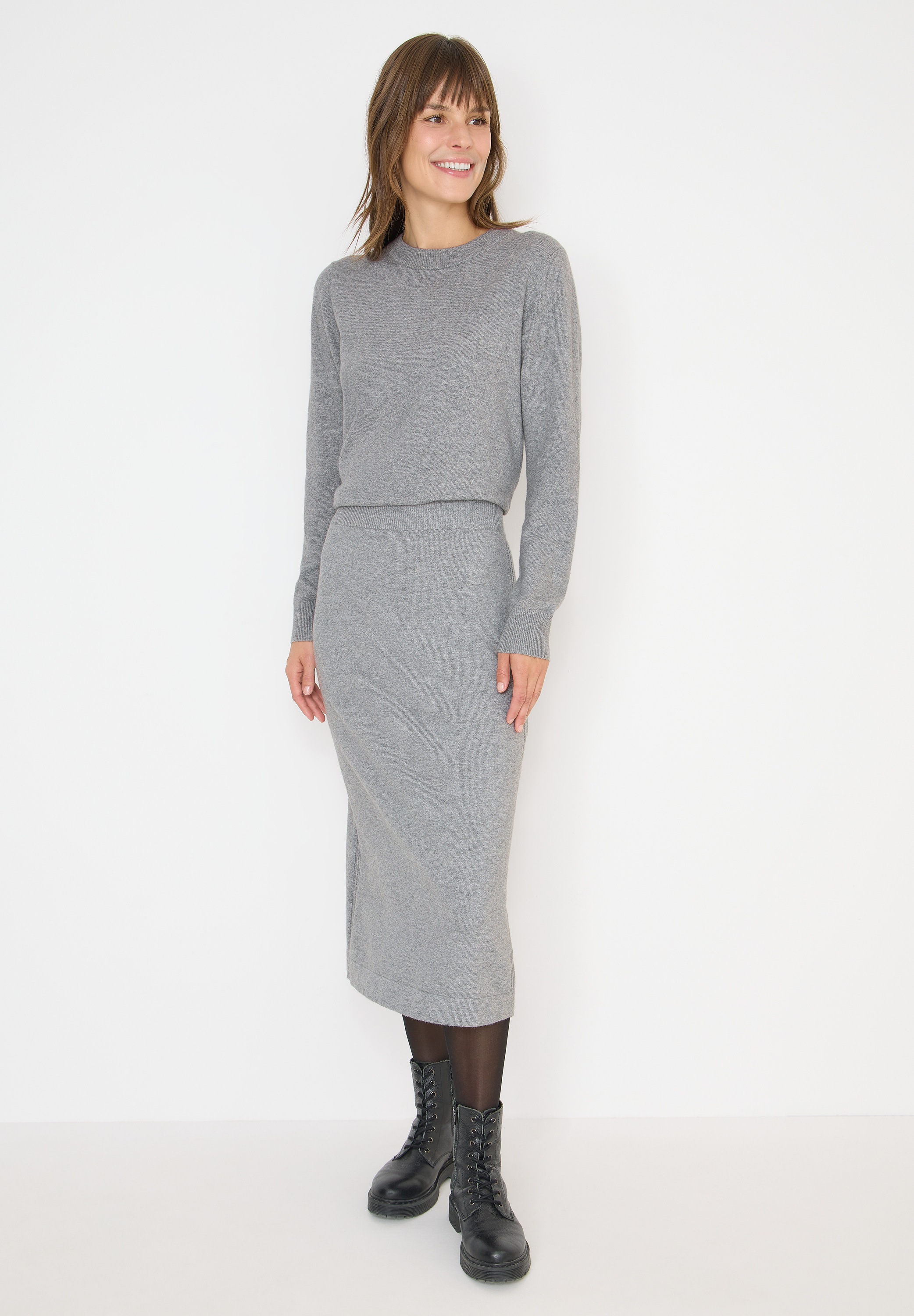 Cecil Maxirock mit Schlitz