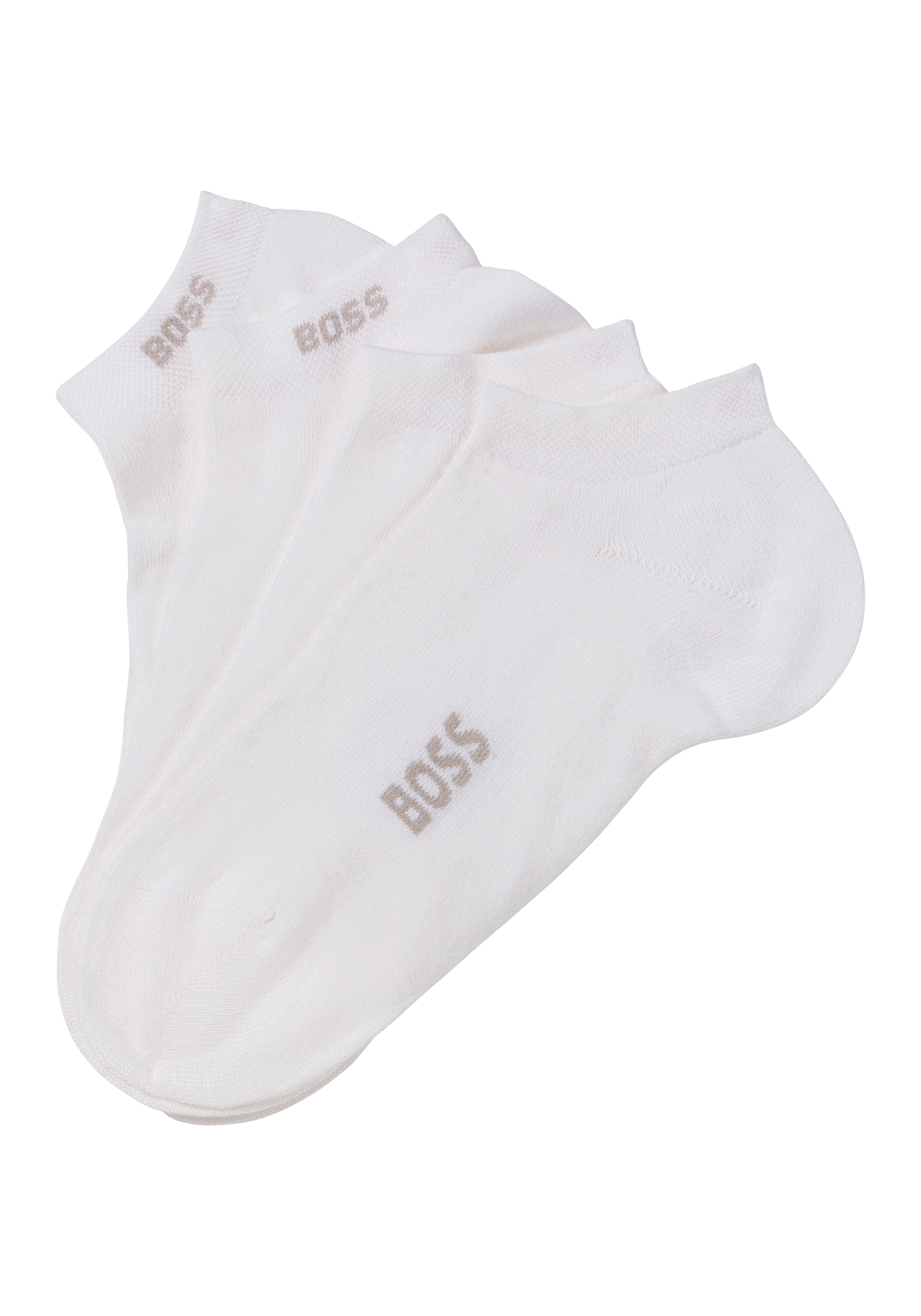 BOSS Socken "2P AS Logo Bamboo" Packung, 2 Paar tlg. mit doppelten Logoschr günstig online kaufen