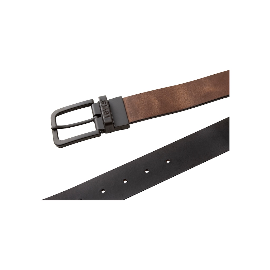 Levi's® Ledergürtel »CORE METAL WENDEGÜRTEL«, Reversible Core Metal Belt