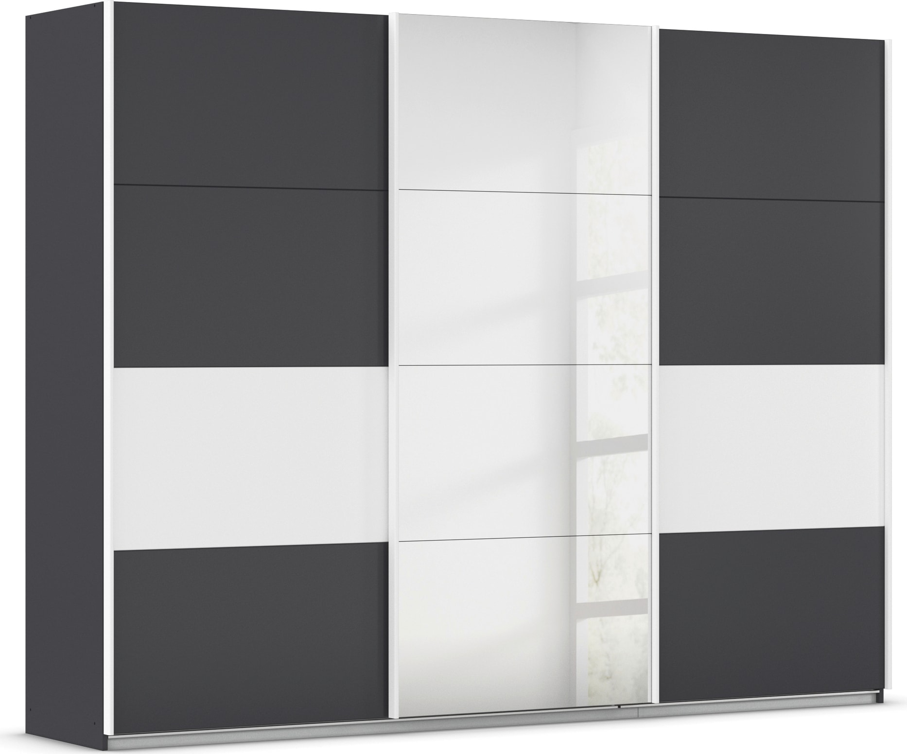 OTTO home "Mehrzweckschrank Aktenschrank Möbel Mietswohnung Schlafzimmer CORTONA" Breiten 203/271/315/360 cm, Höhen 210/229 cm, inkl. Inneneinteilung, 2 Stoffboxen extra Einlegeböden MADE IN GERMANY