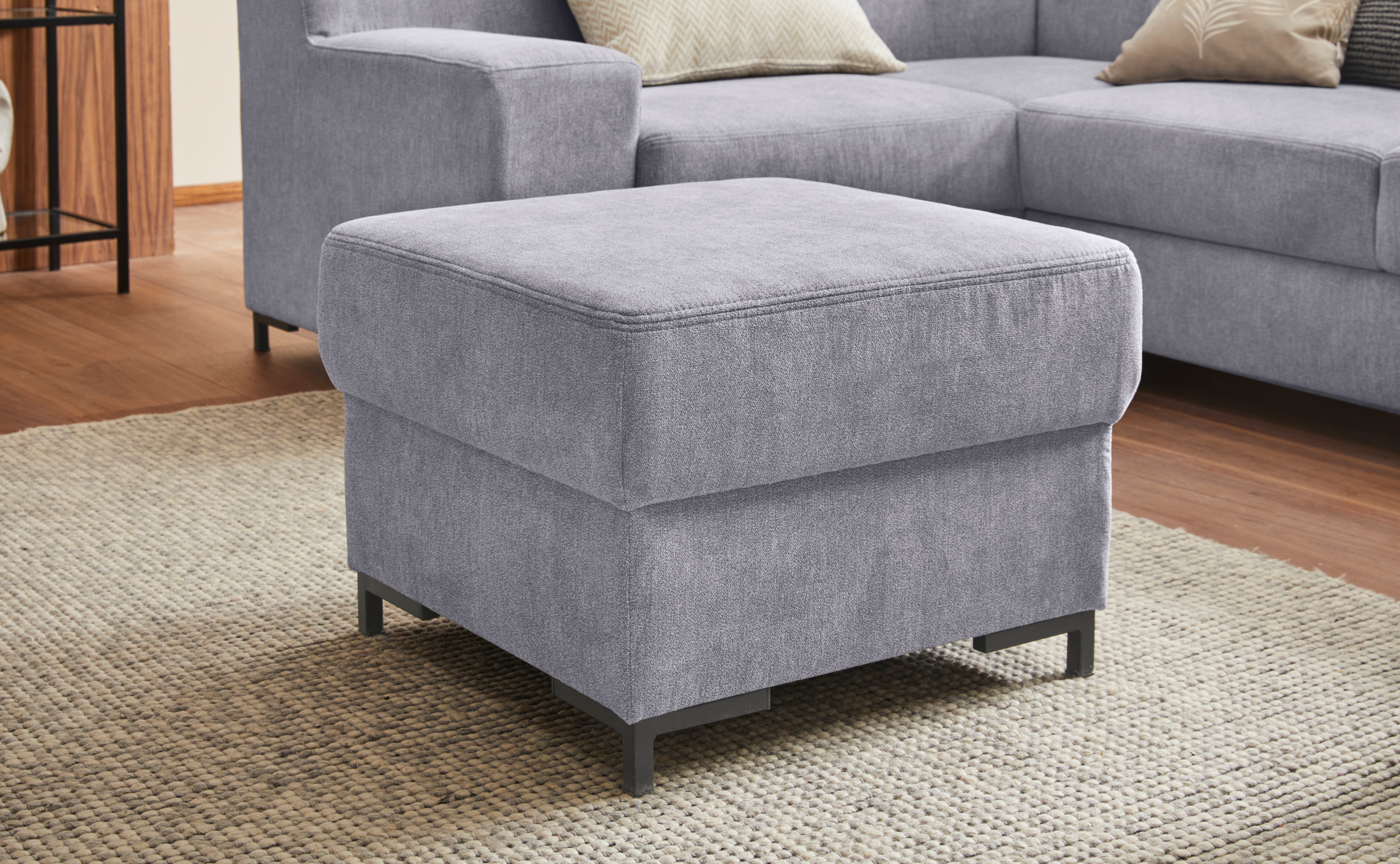 DOMO collection Hocker "Ledas B/T 62/62cm" in vielen Farben erhältlich
